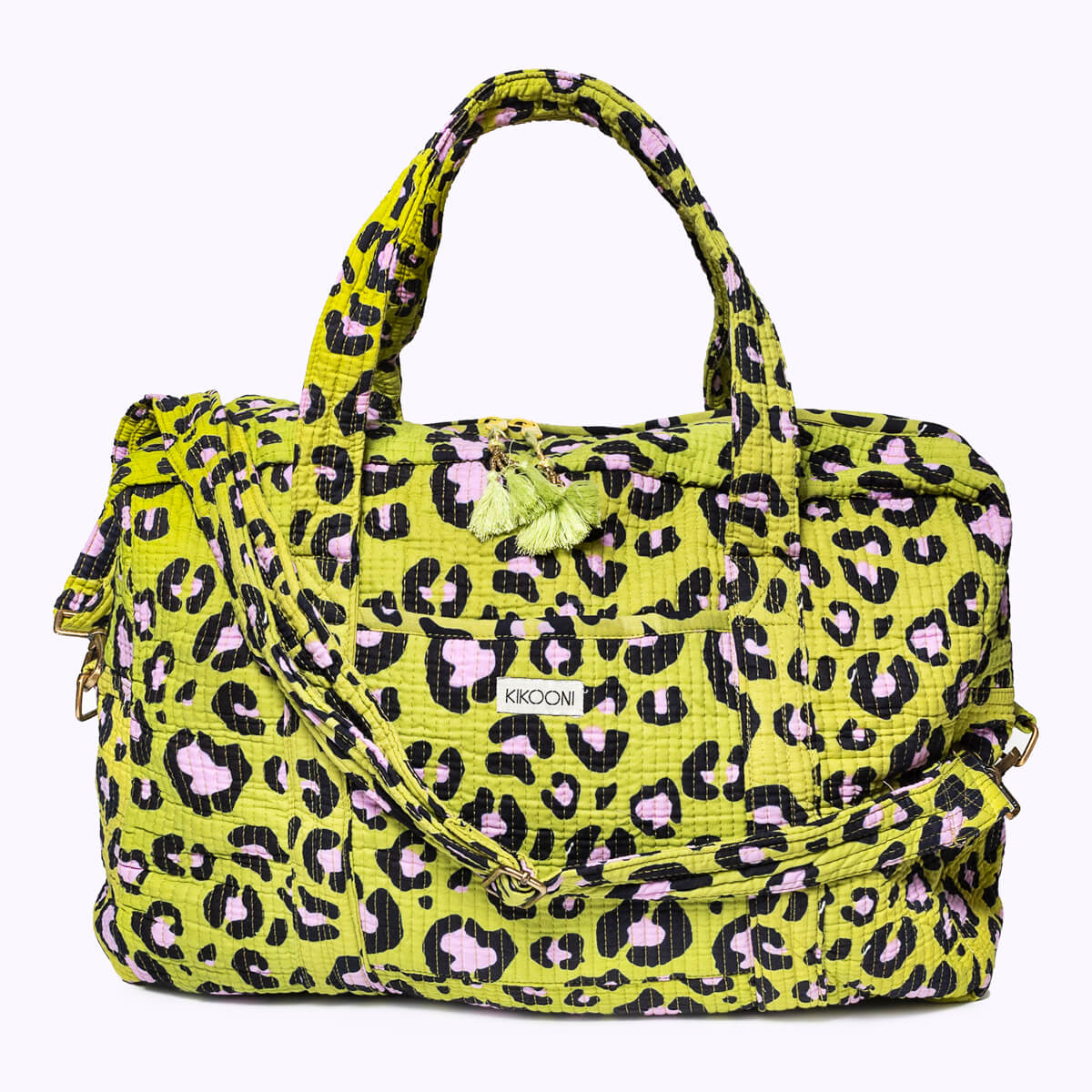 Grosse Reisetasche Oh Leo Cosmic green