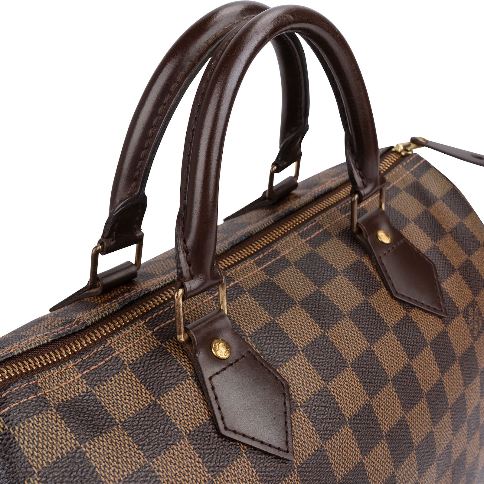 Louis Vuitton Monogram Damier Ebene Speedy 30 Handbag