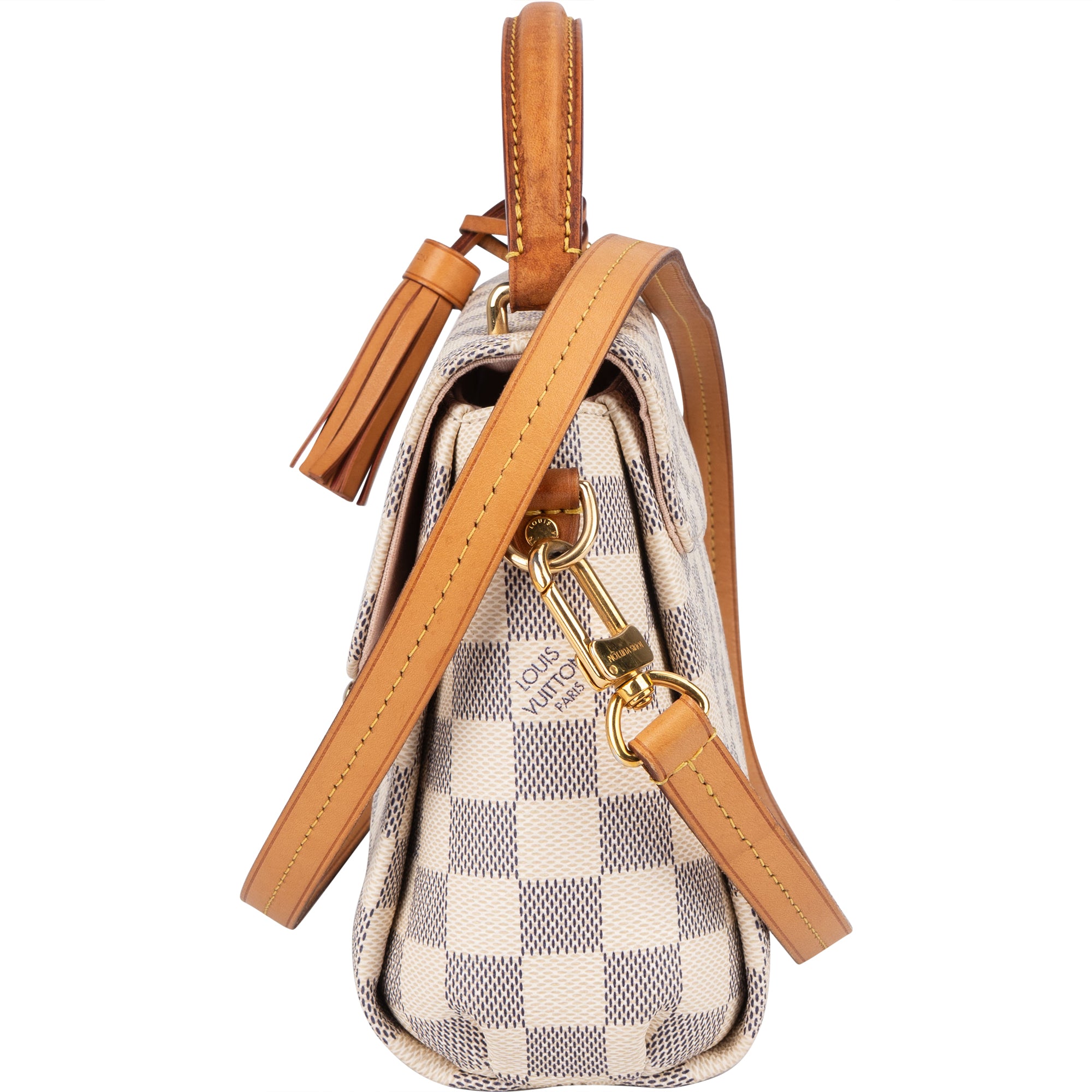 Louis Vuitton Monogram Damier Azur Croisette Handbag