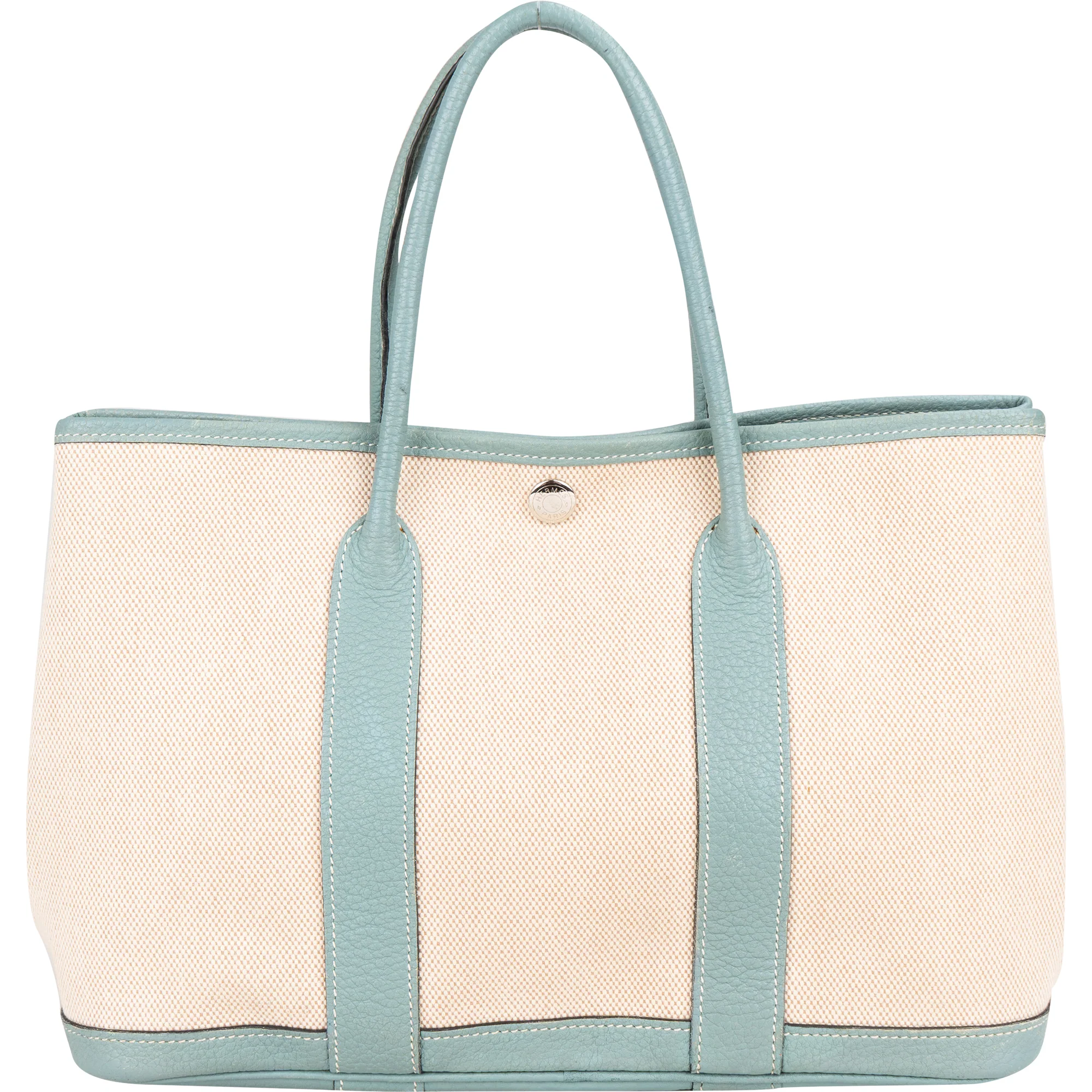 Hermès Classic Cotton Garden Party PM Handbag