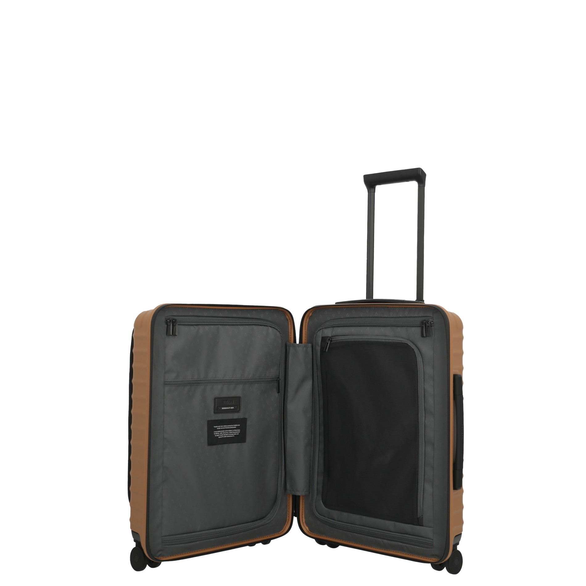 UPGRADE Handgepäck S mit Vortasche (55 cm) - Canyon bronze