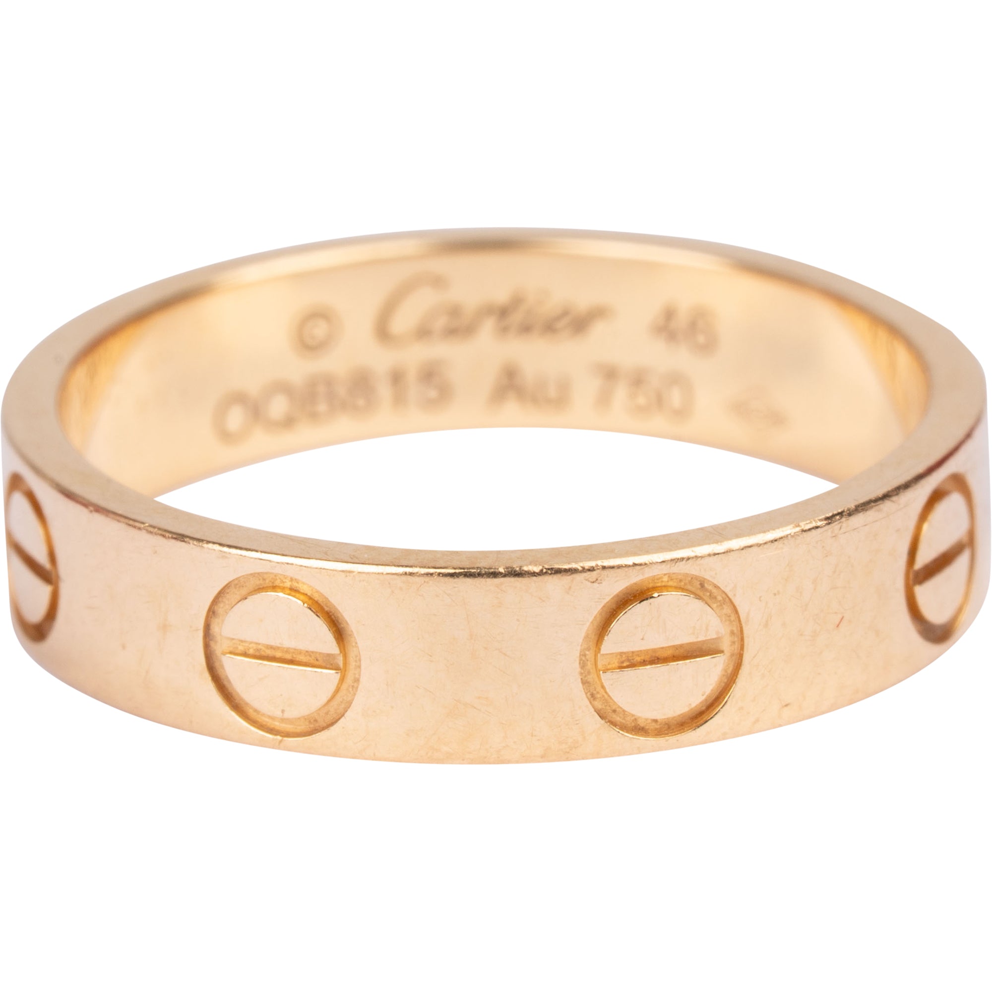 Cartier Au 750er Gold LOVE Wedding Band Ring (#46)