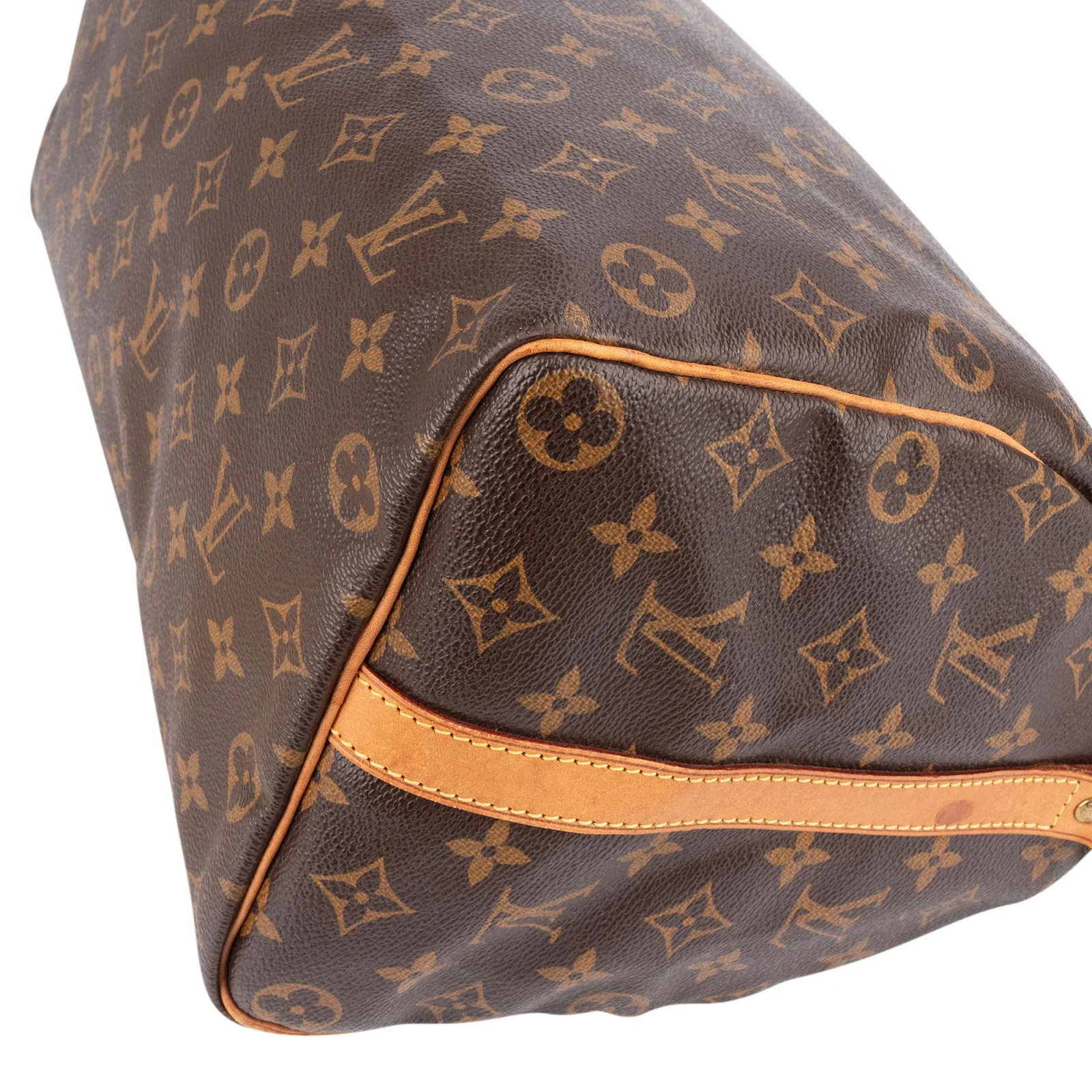 Louis Vuitton Monogram Canvas Speedy 35 Bandoulière Boston Bag