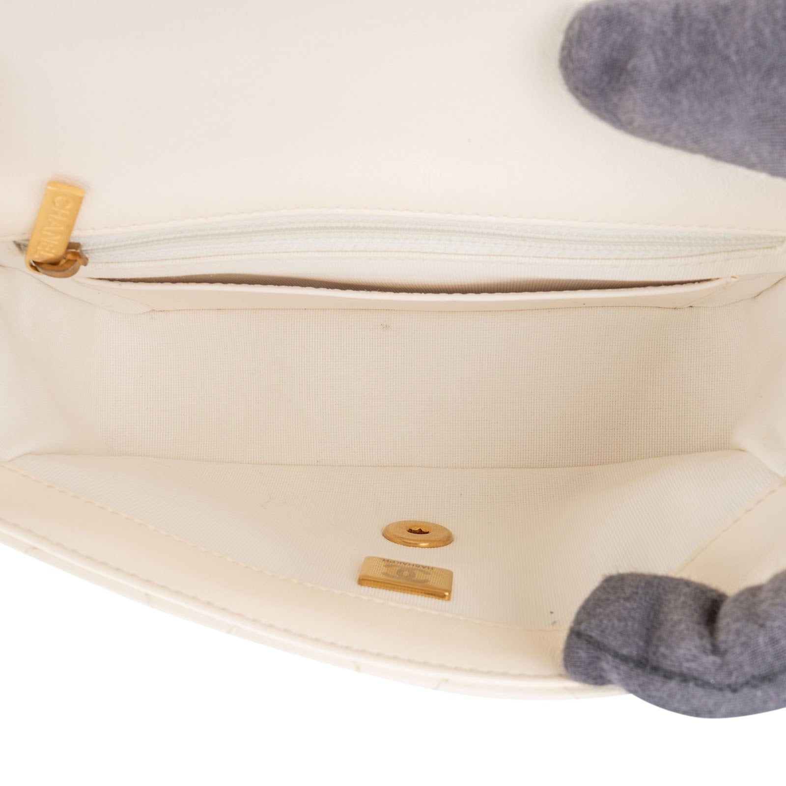 Chanel - Mini Rectangular Pearl Single Flap Crossbody Bag
