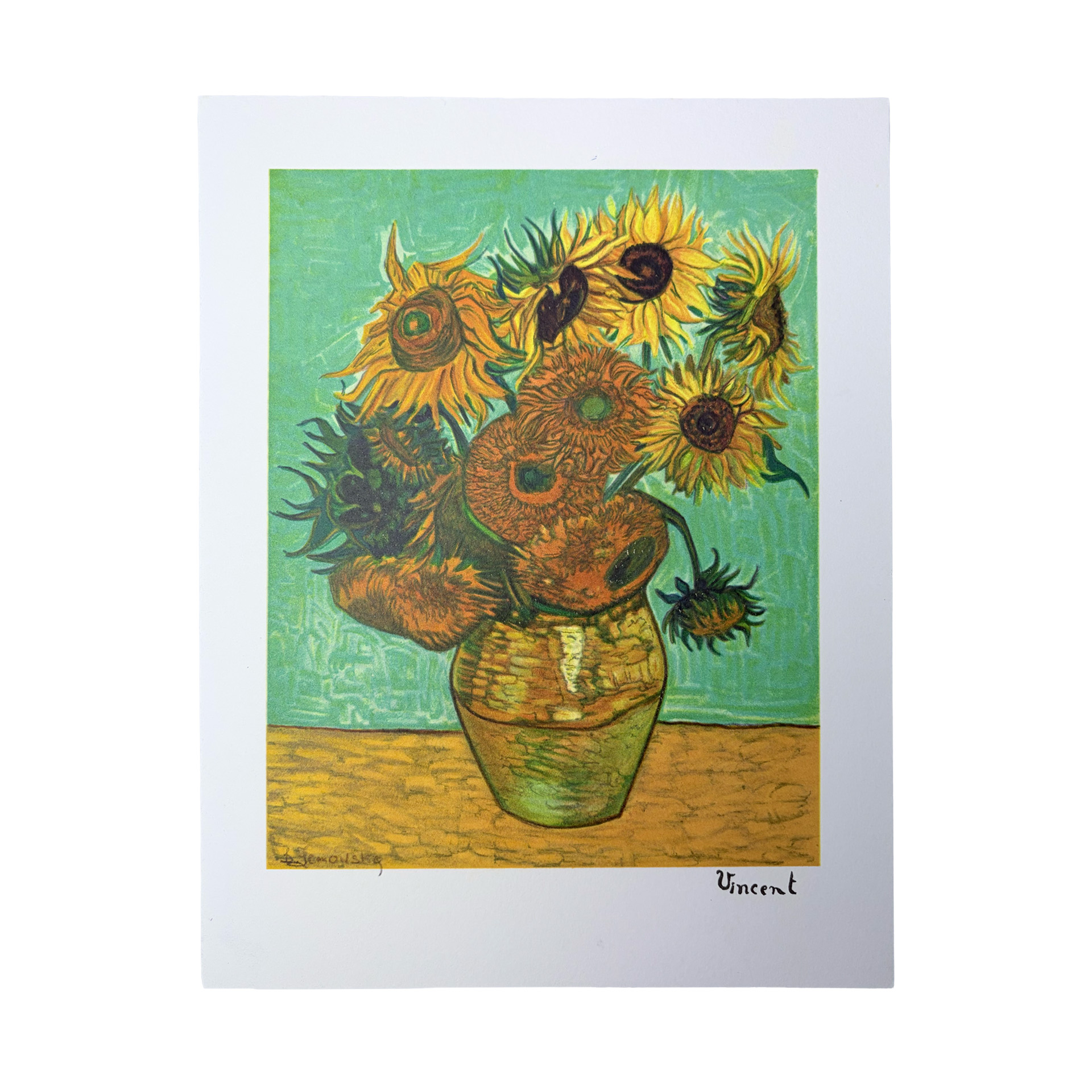 Vincent Van Gogh  - Les Tournesols