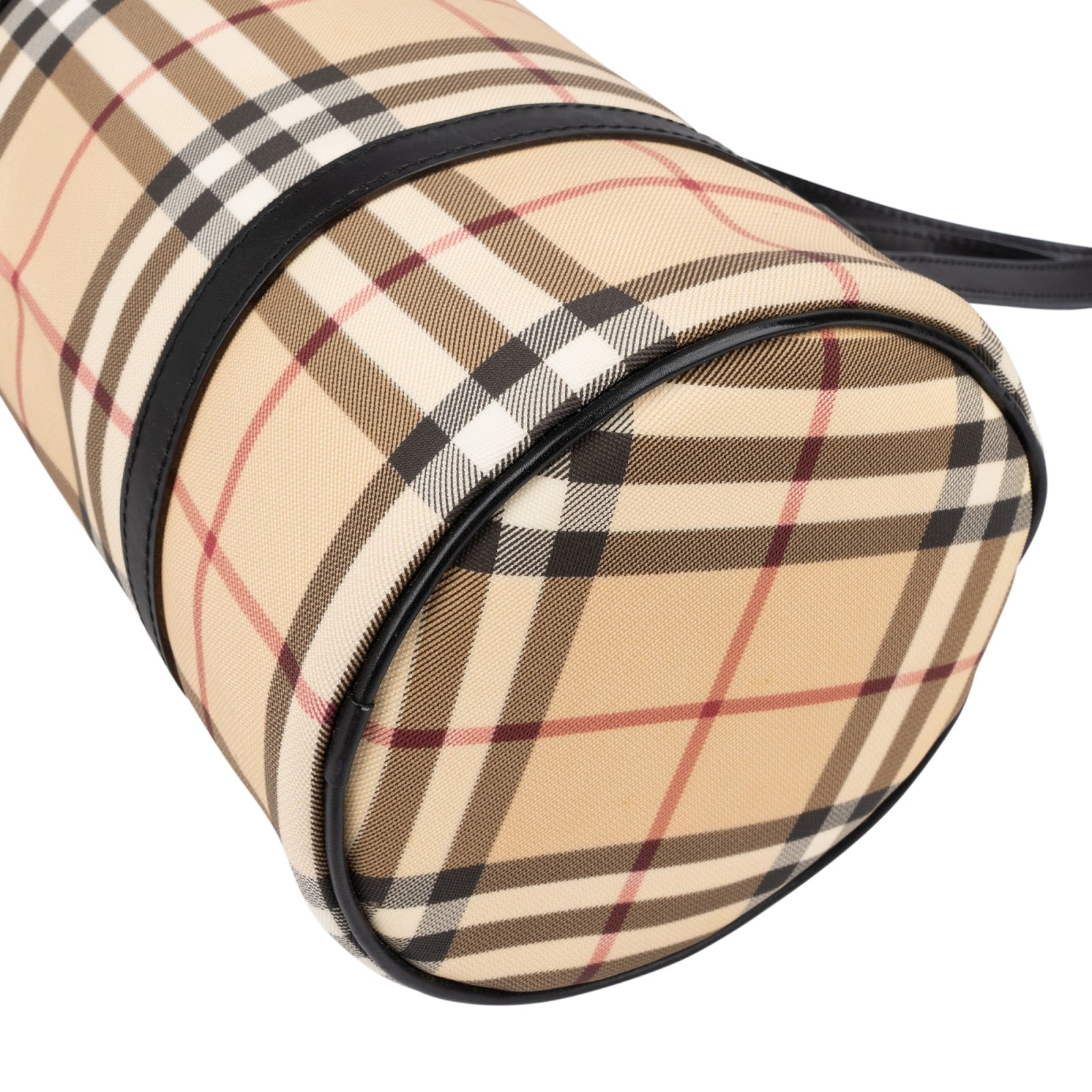 Burberry - Nova Check Barrel Handtasche
