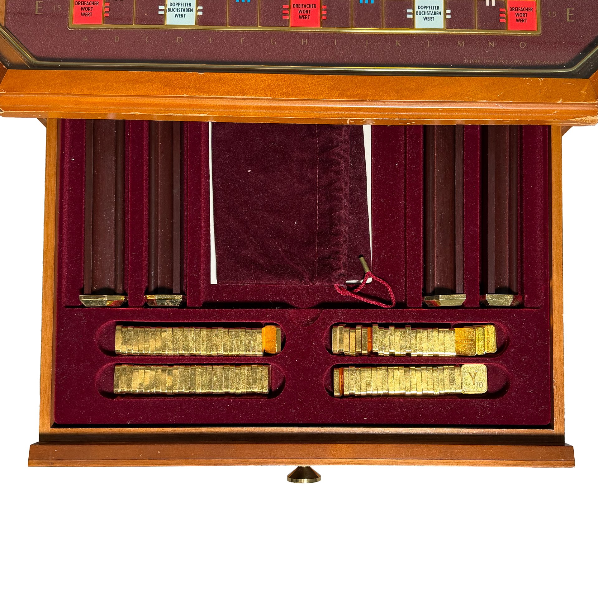 Scrabble - Collectors Edition - 24-karätig vergoldet