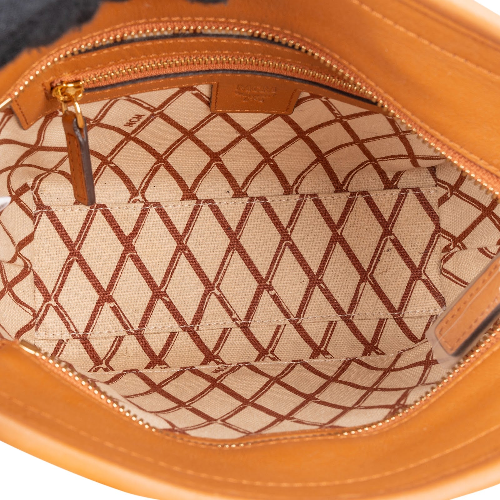 MCM Monogram Visetos Aren Mini Shopper