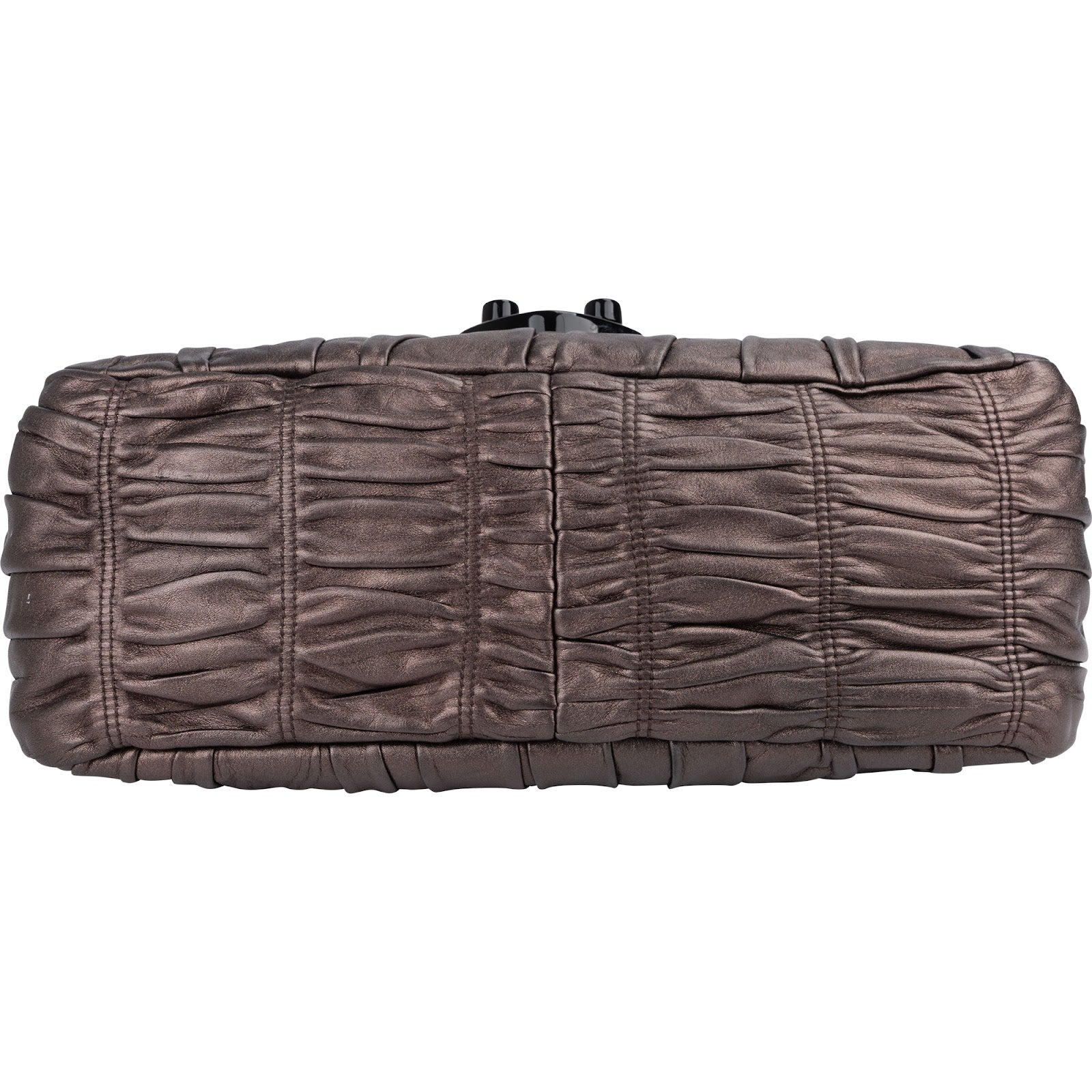 Prada Nappa Gaufre Leather Chain Shoulder Bag