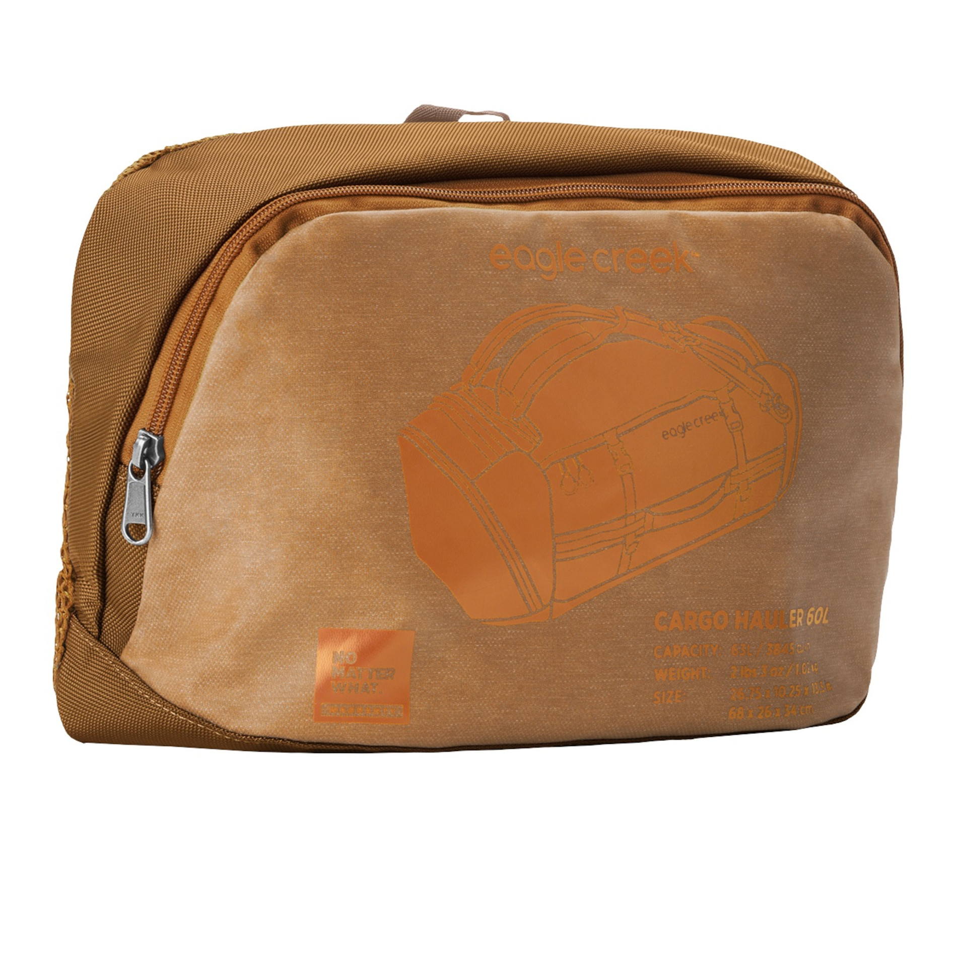 Cargo Hauler Duffel 60L - Iron Orange