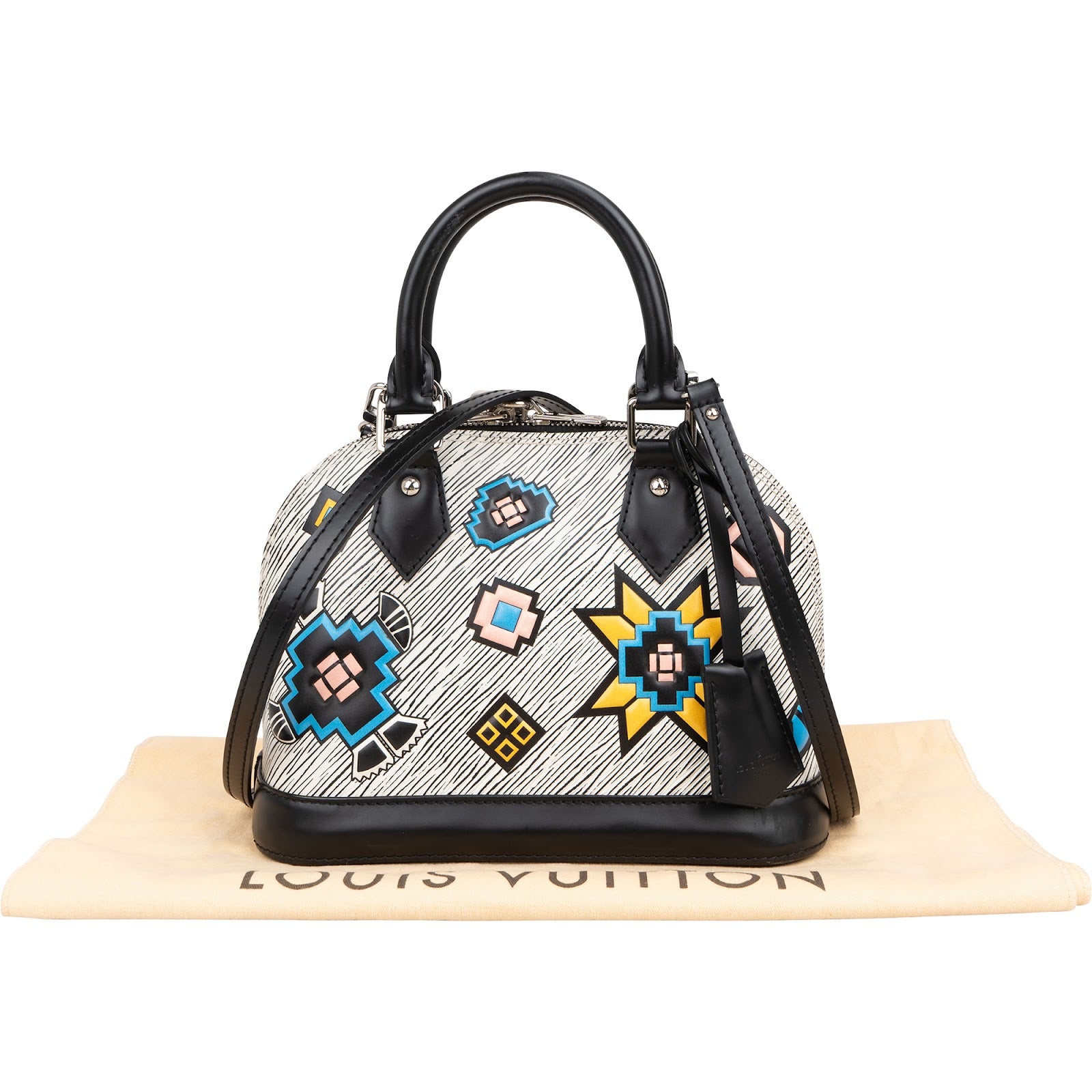 Louis Vuitton Limited Epi Leather Azteque Alma BB Handbag