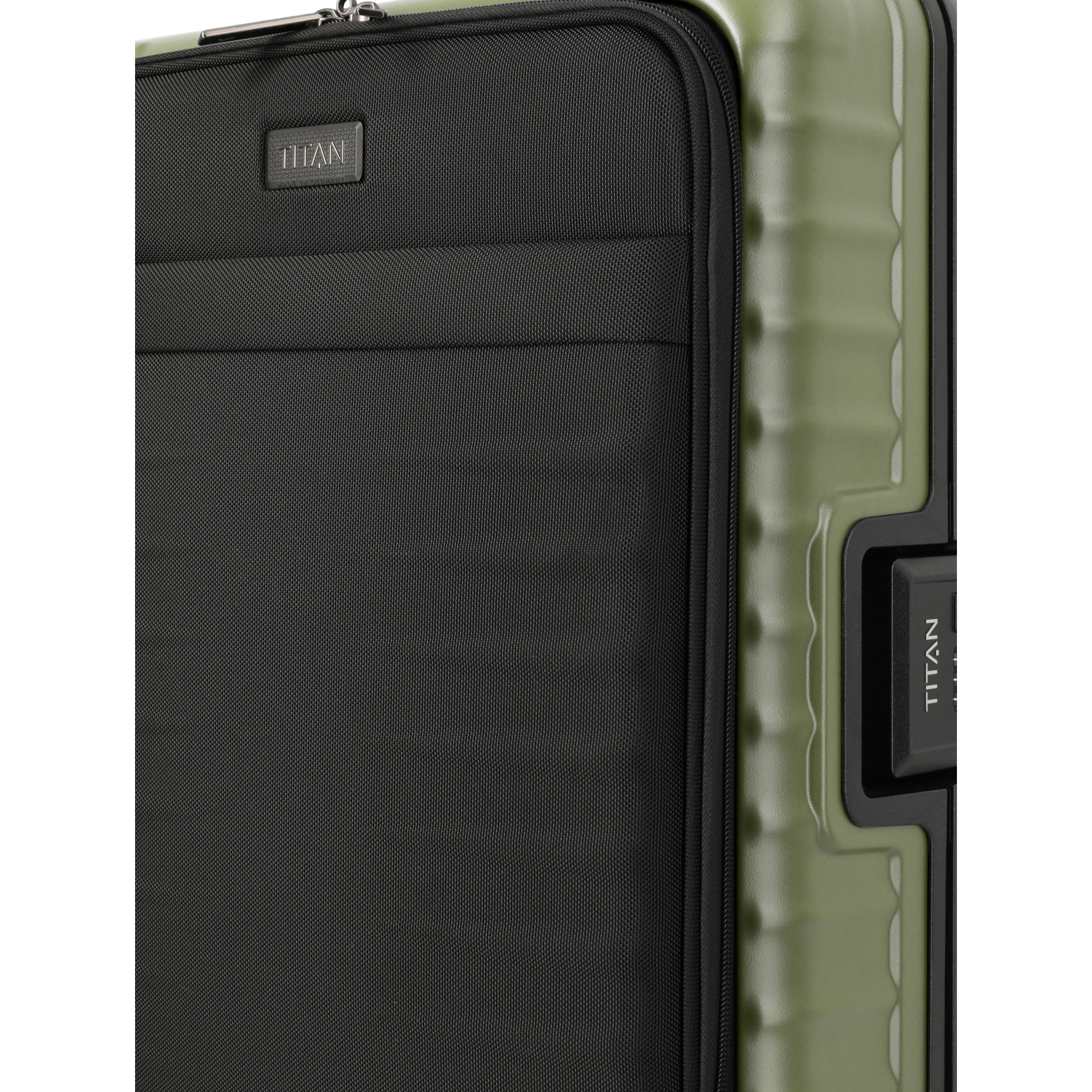 OVERSEAS Handgepäck S mit Vortasche (55 cm) - Forest green