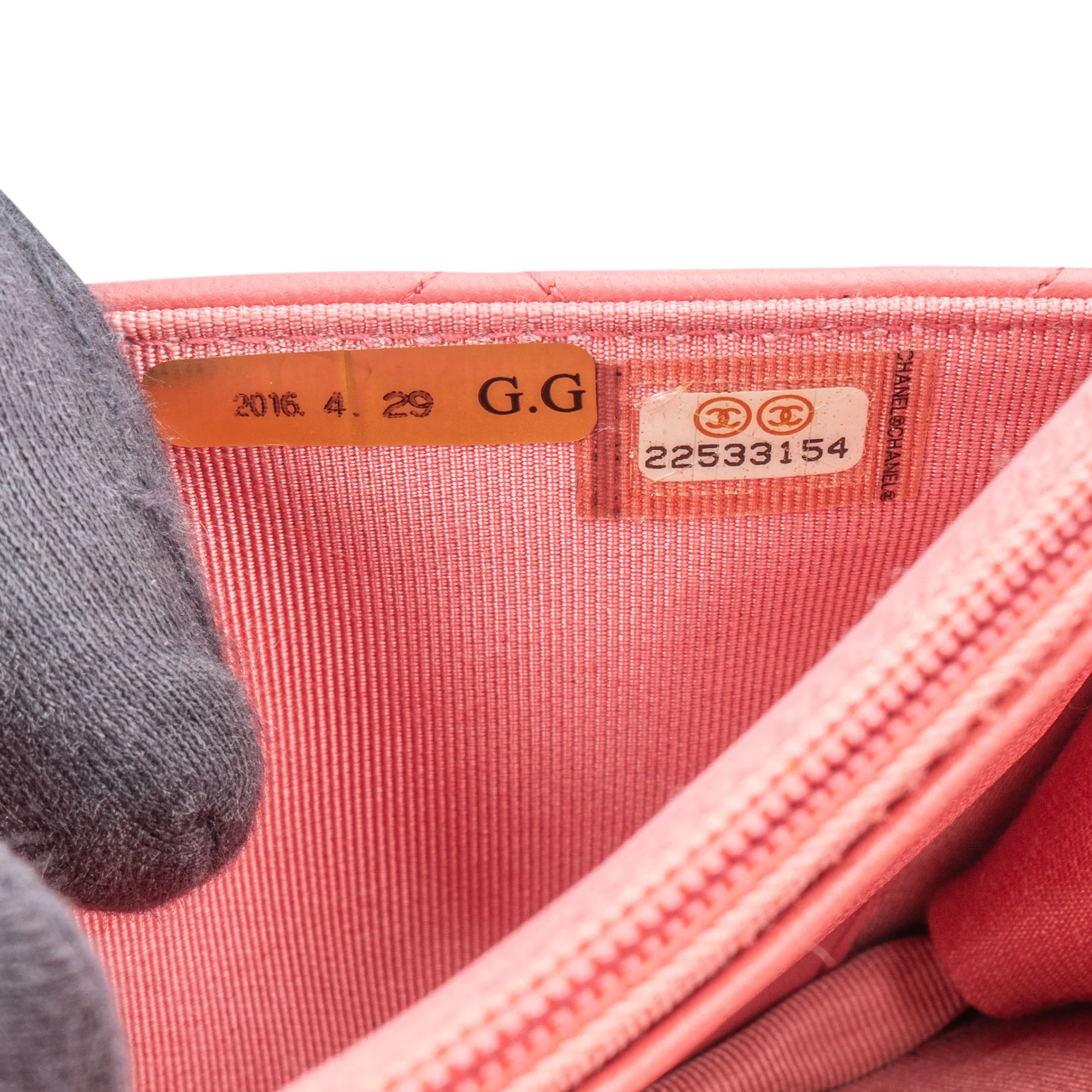Chanel Quilted Lambskin CC Wallet On Chain Crossbody Bag