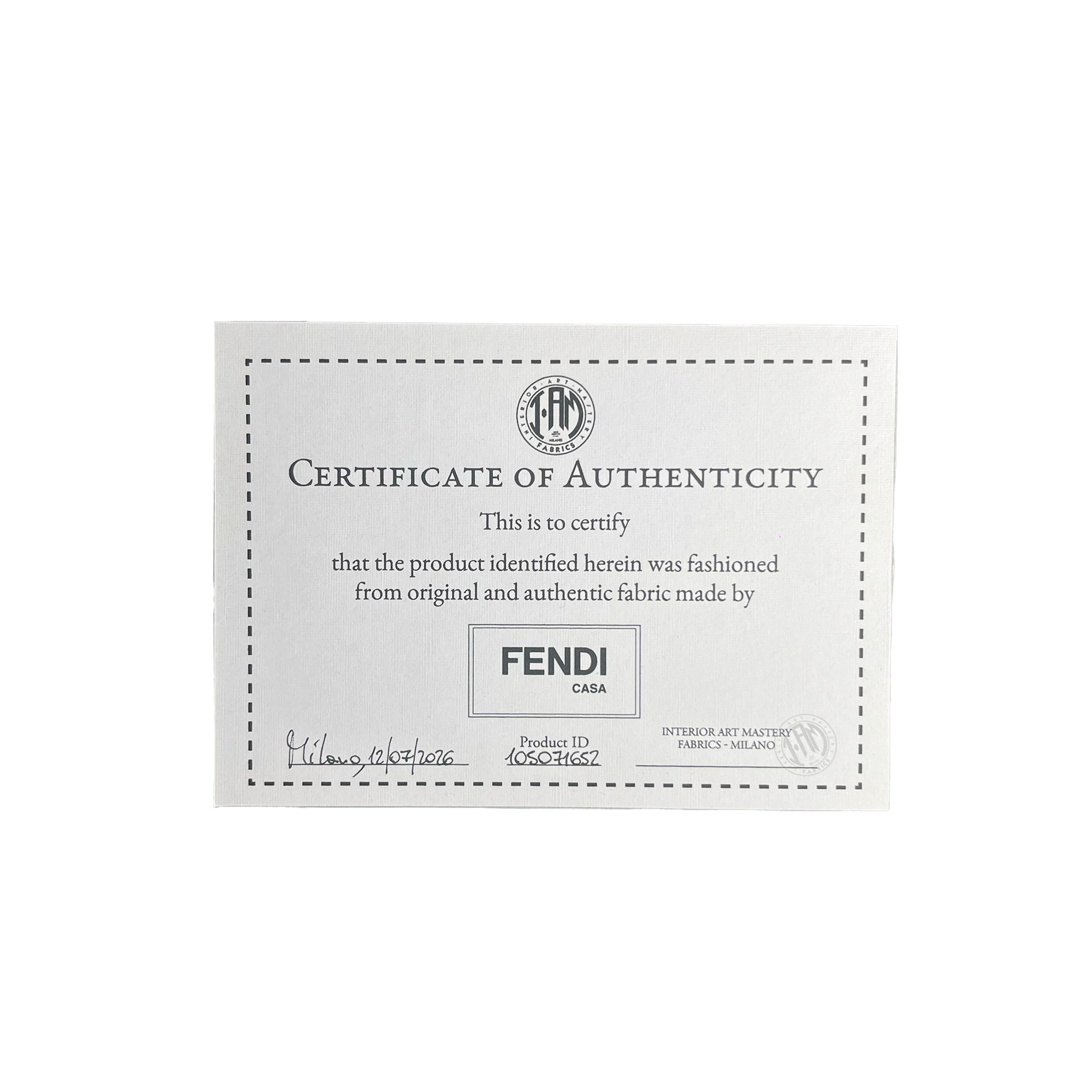 Fendi - Set aus vier neue Kissen - zwei Größen