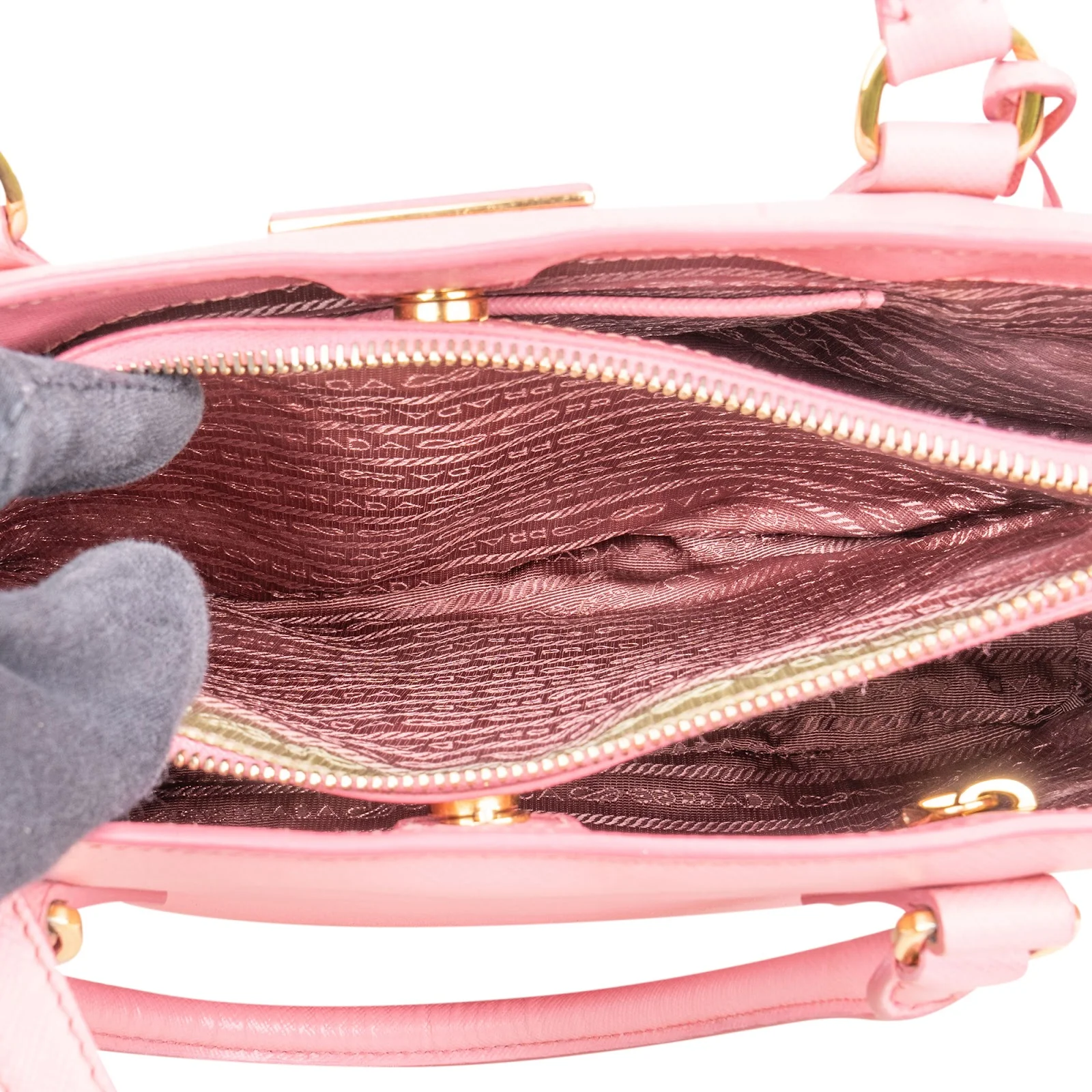 Prada Saffiano Leather Galleria Handbag