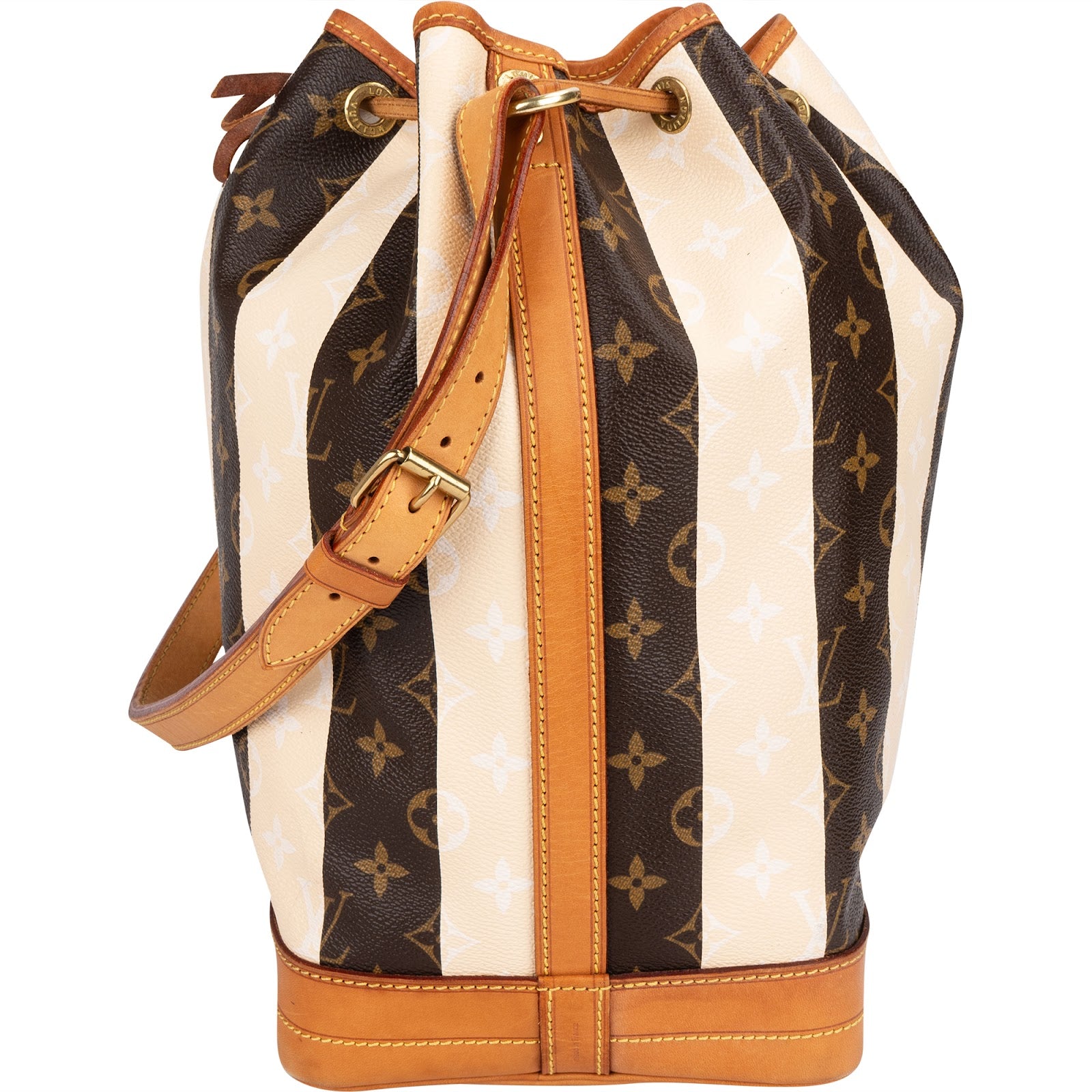 Louis Vuitton Canvas Monogram Limited Rayures Sac Noé Grande Shoulder Bag