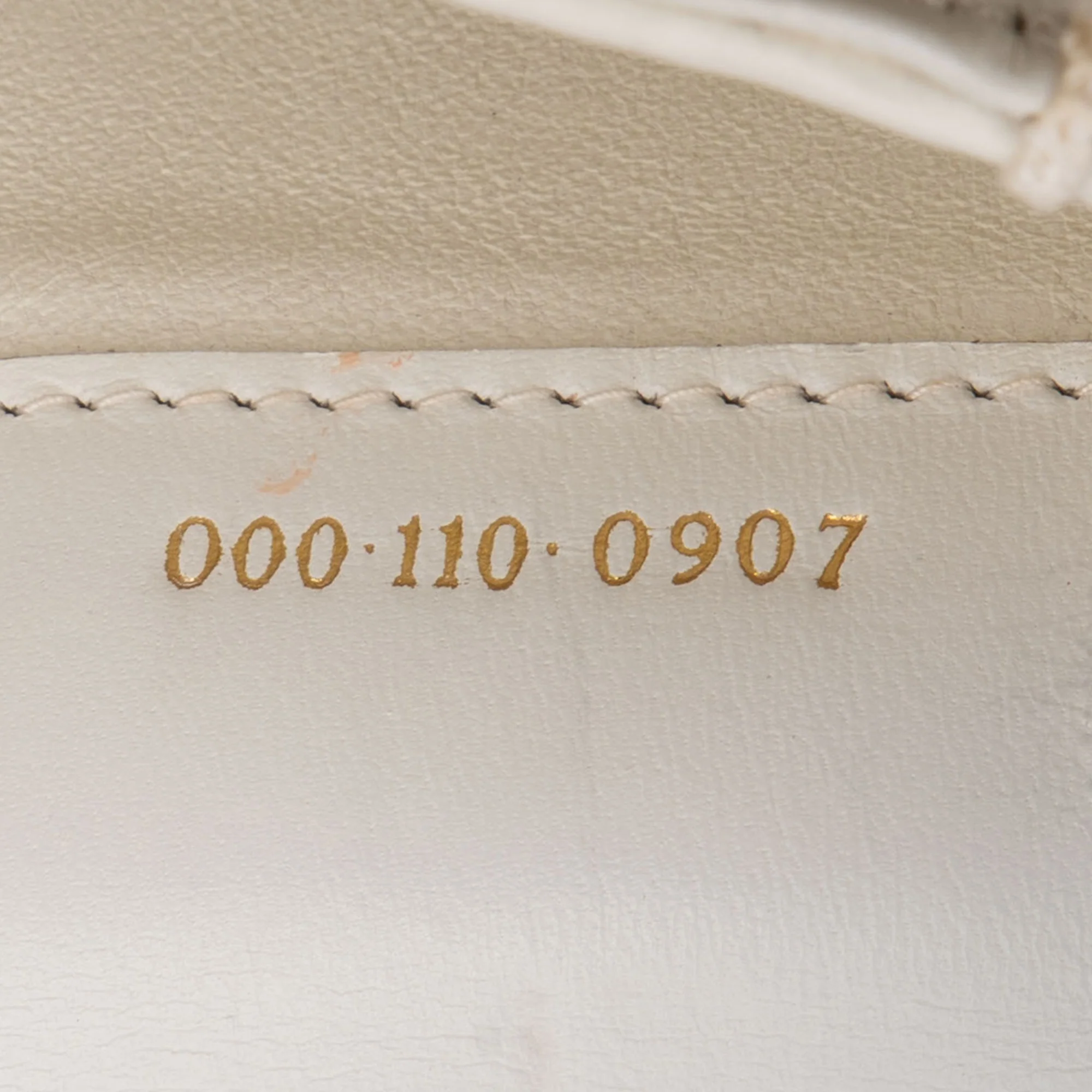 Gucci All White Leather Turnlock Handbag