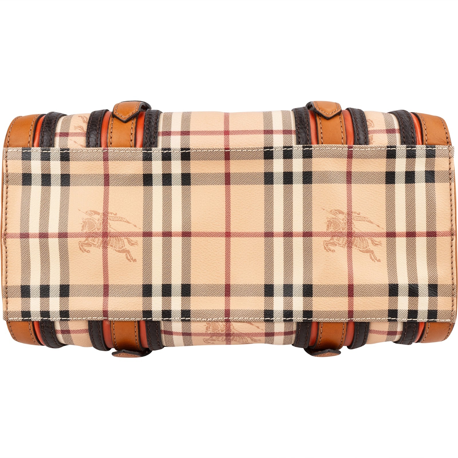 Burberry Nova-Checl Small Alchester Bowling Handbag