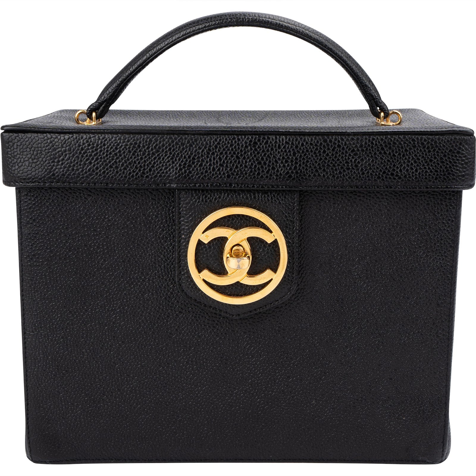 Chanel – Vanity Case-handtas met handvat aan de bovenkant