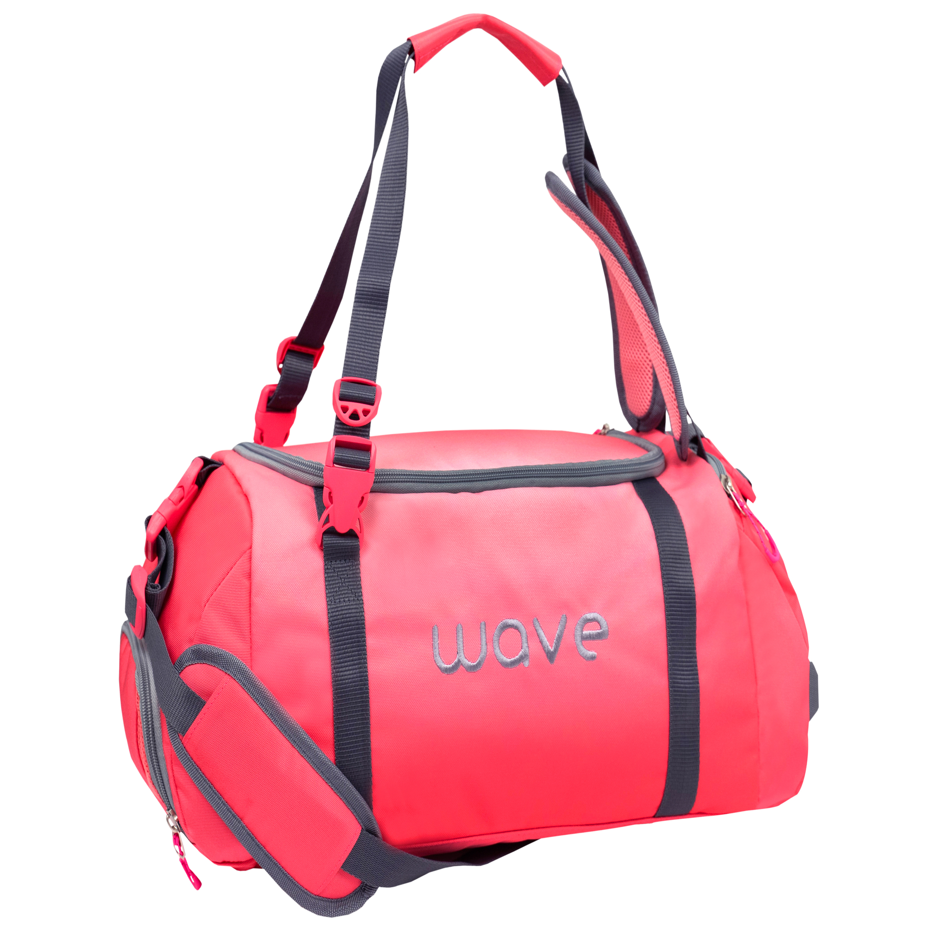 Wave Infinity Schulrucksack Set 3 tlg. - Ombre Coral Paradise