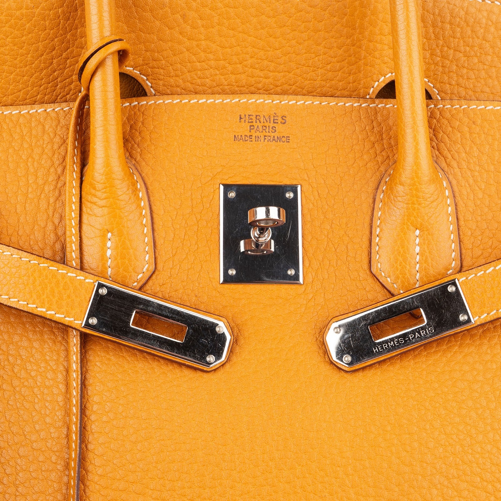 Hermès Grained Togo Leather Natural Sable Birkin 35 Handbag