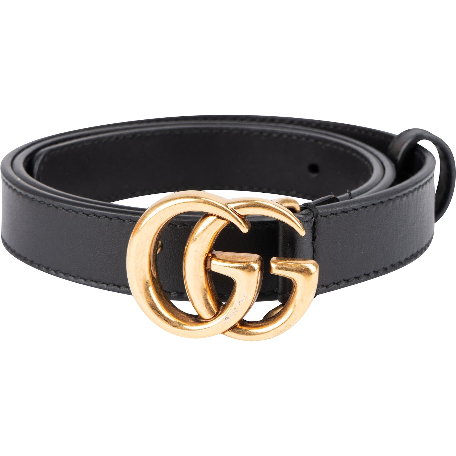Gucci - GG Marmont Mini Leather Belt (70/28)