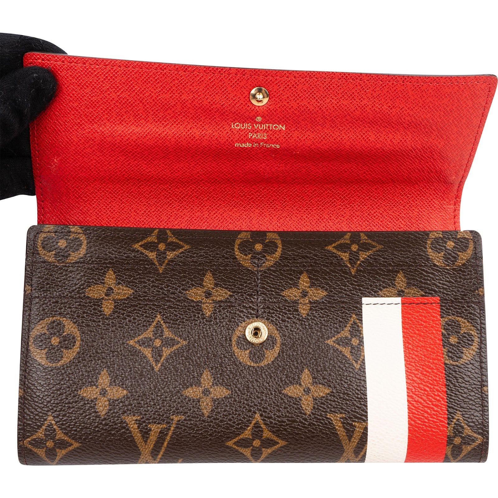 Louis Vuitton Monogram Canvas Illustre Groom Sarah Wallet
