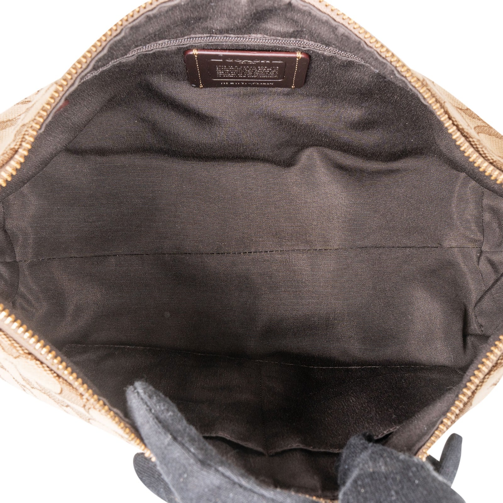 Coach Monogram Signature East West Celeste Handbag