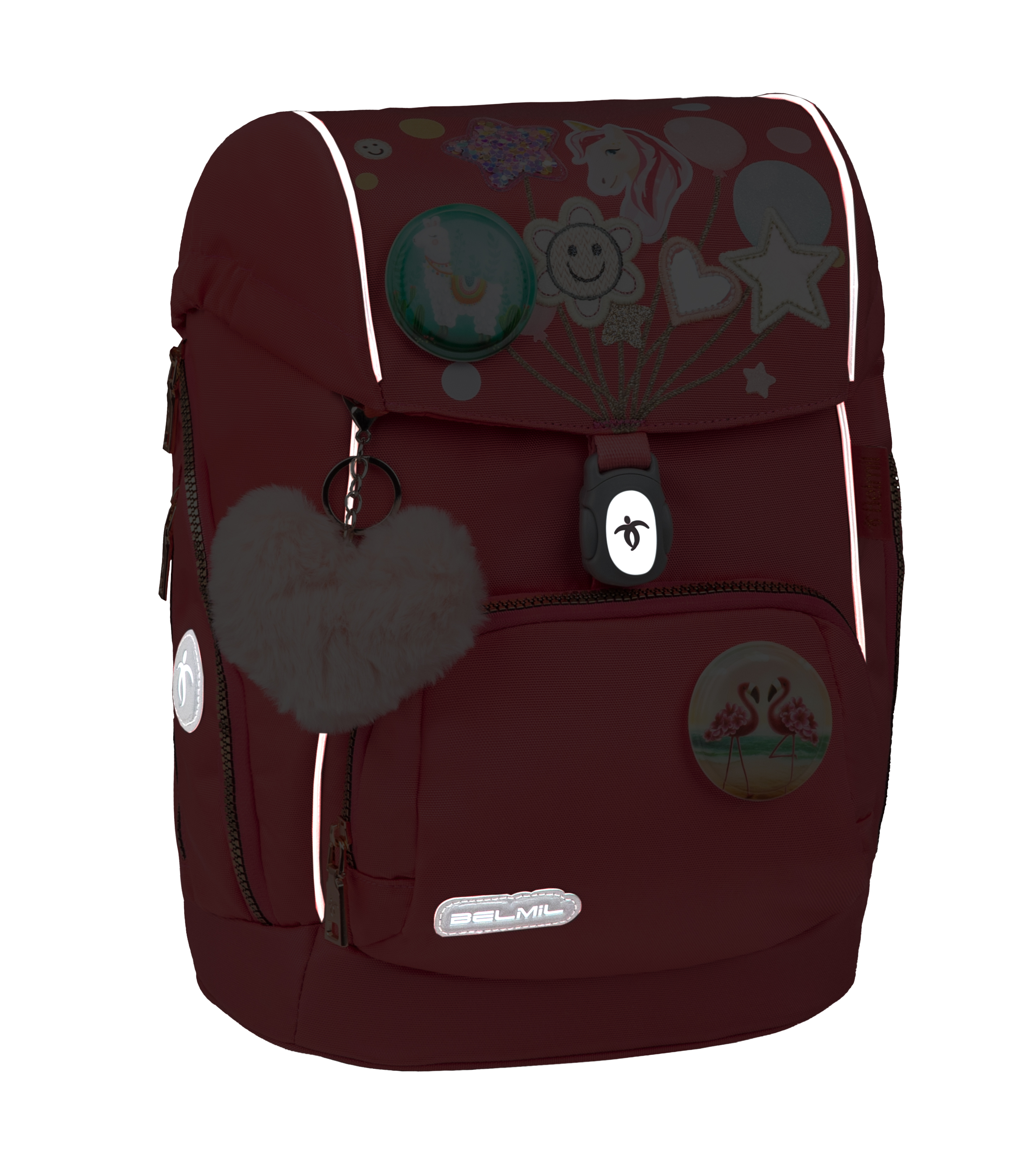 5-częściowy zestaw tornistrów Comfy Plus - Rose Quartz