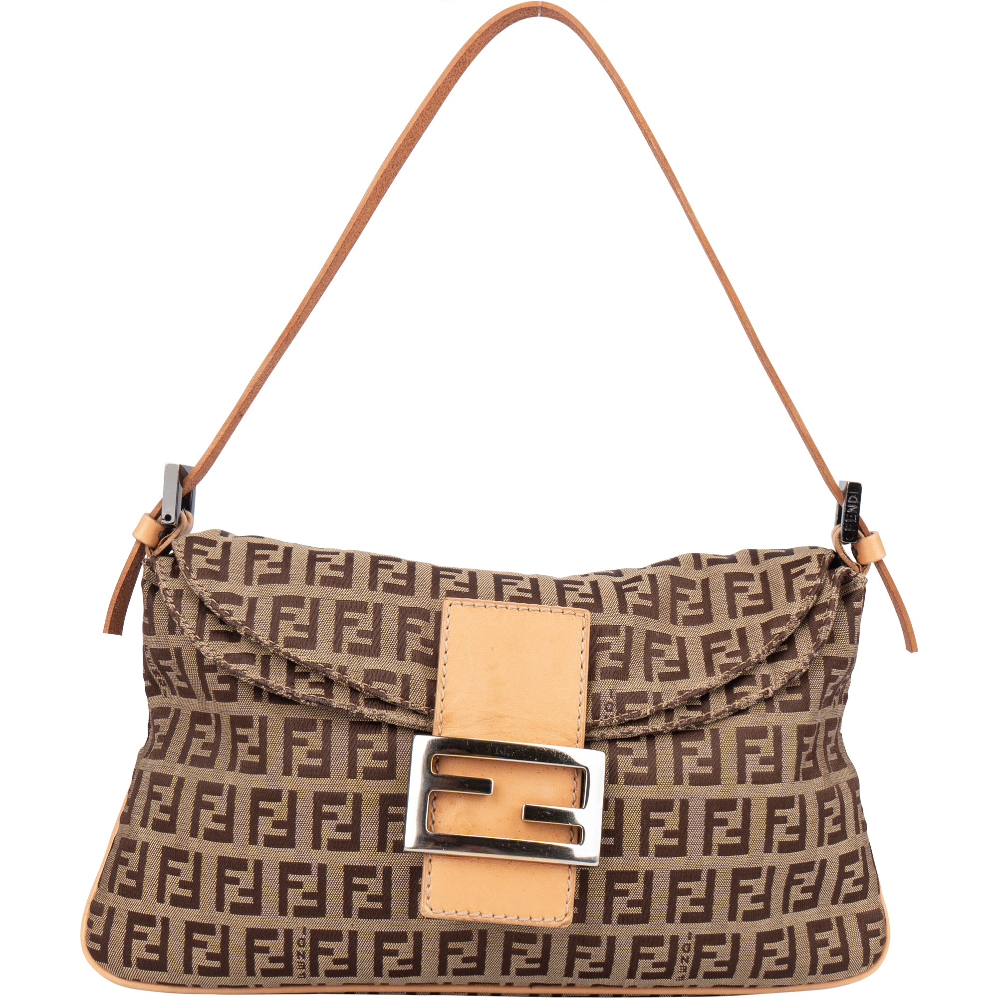 Fendi FF Monogram Baguette Handbag