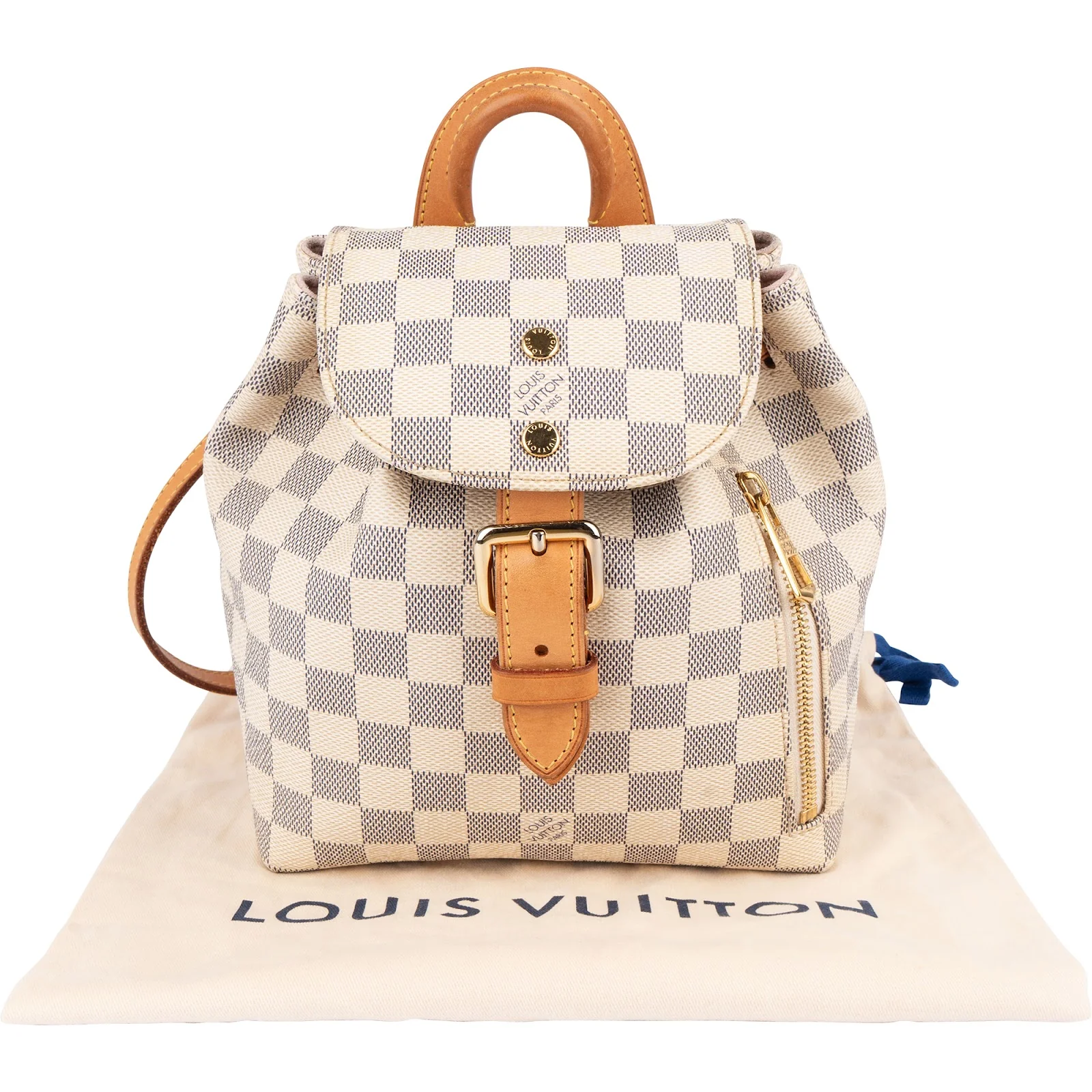 Louis Vuitton Monogram Damier Azur Canvas Sperone BB Backpack