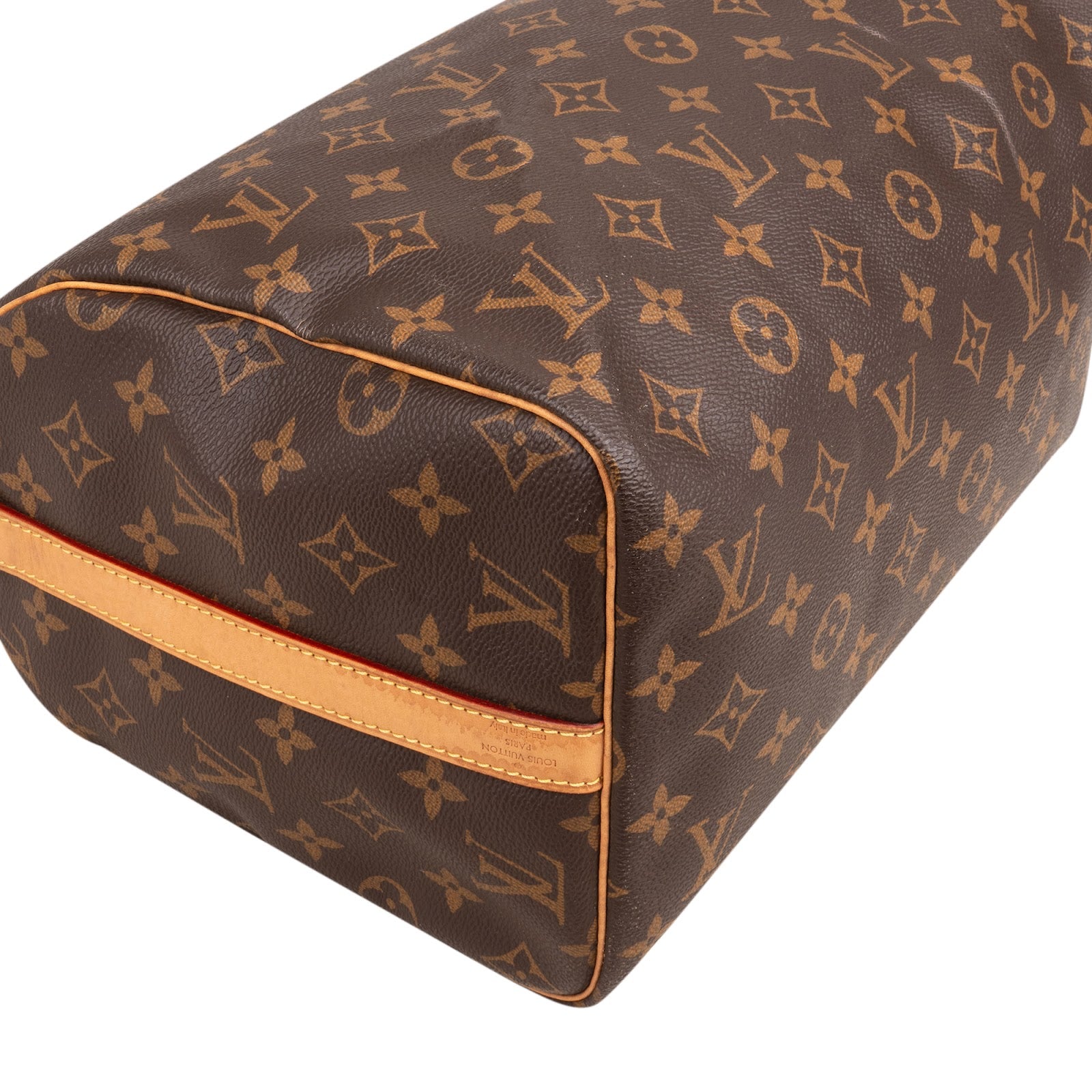 Sac à main Louis Vuitton Speedy 30 en toile Monogram à bandoulière