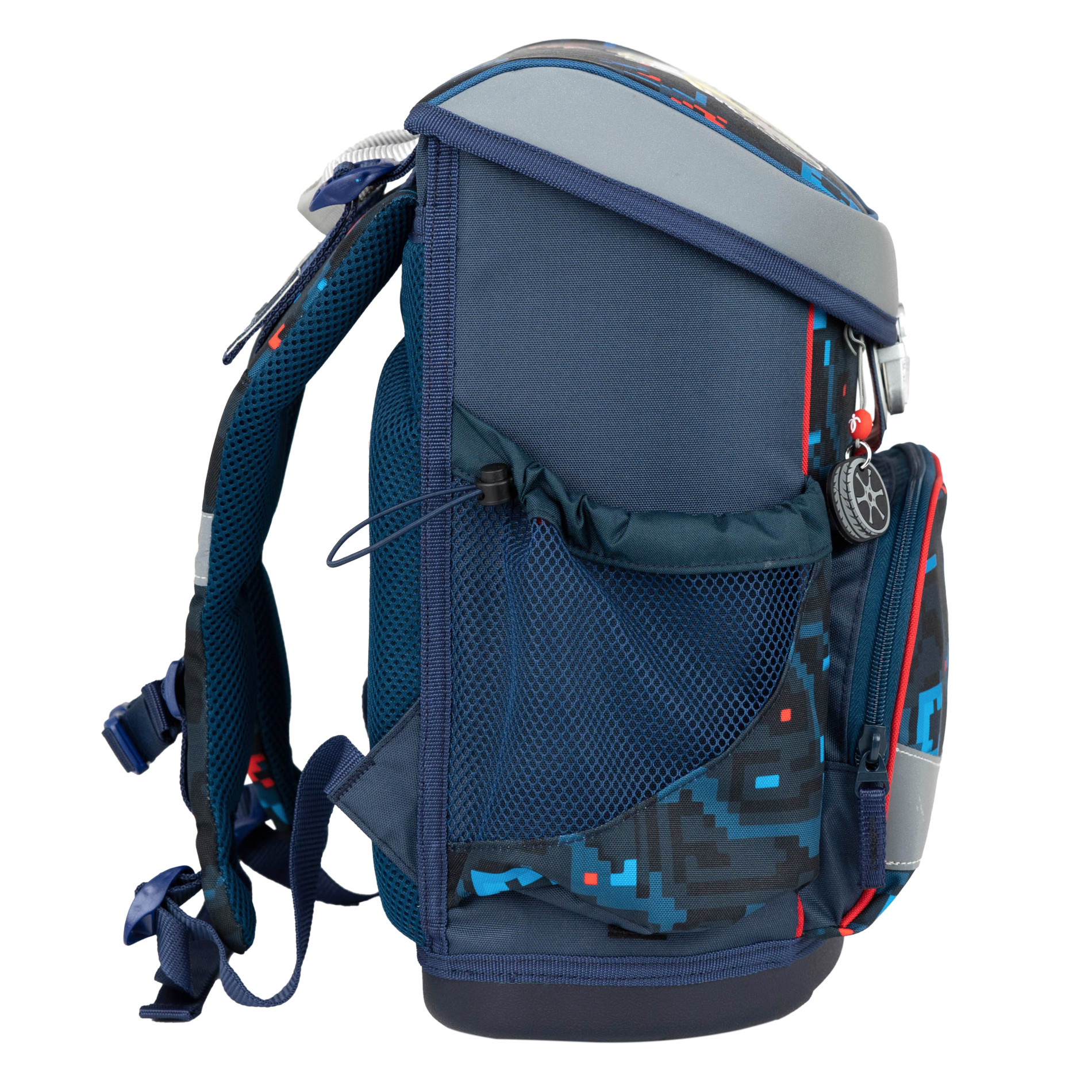 Belmil Mini-Fit ergonomisches Schulranzen-Set 4-teilig "PixelTrak"