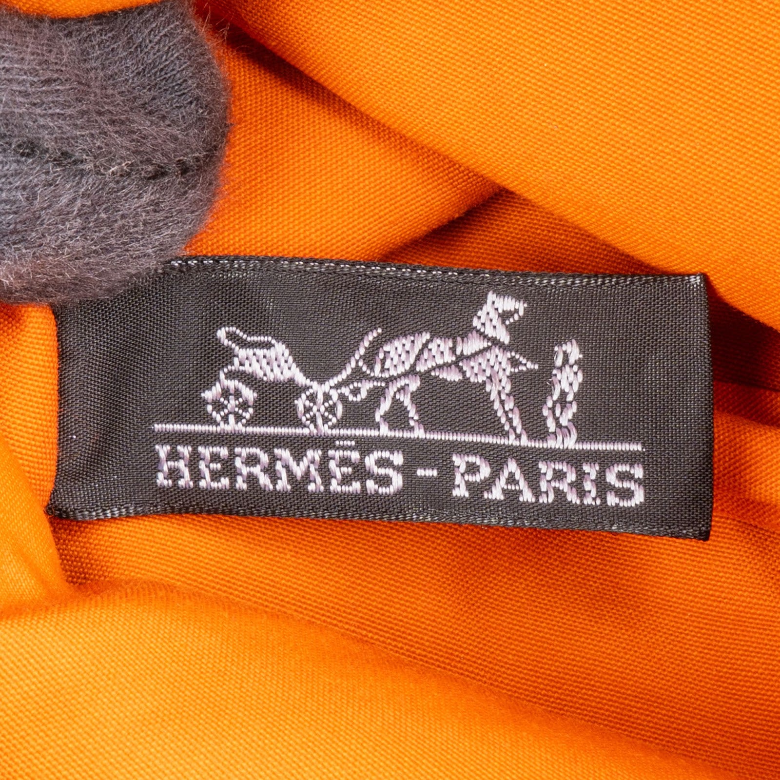 Hermès Pink Cotton Mini Bolide Pouch
