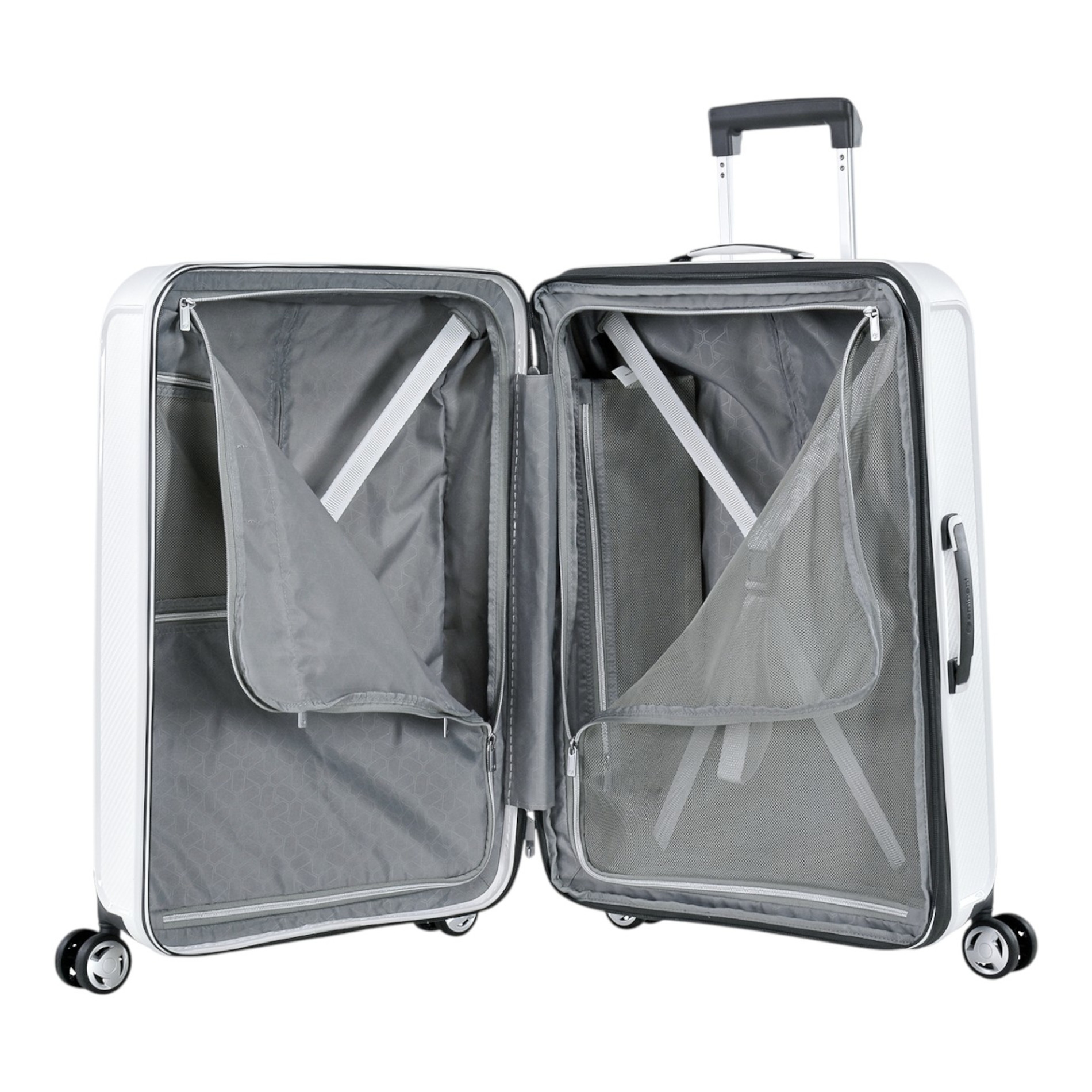 AEGIS Trolley M (67 cm) erweiterbar - weiß