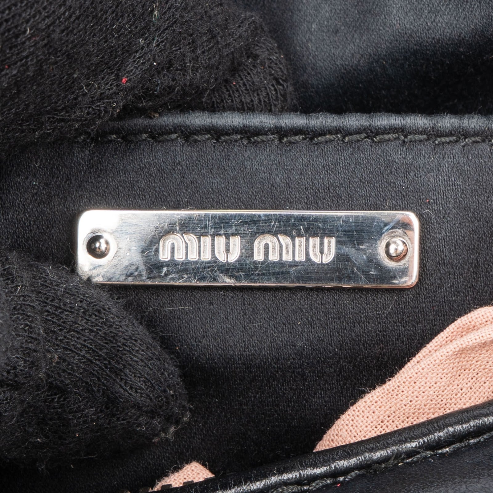 Miu Miu Soft Calf Leather Mini Boston Crossbody Bag