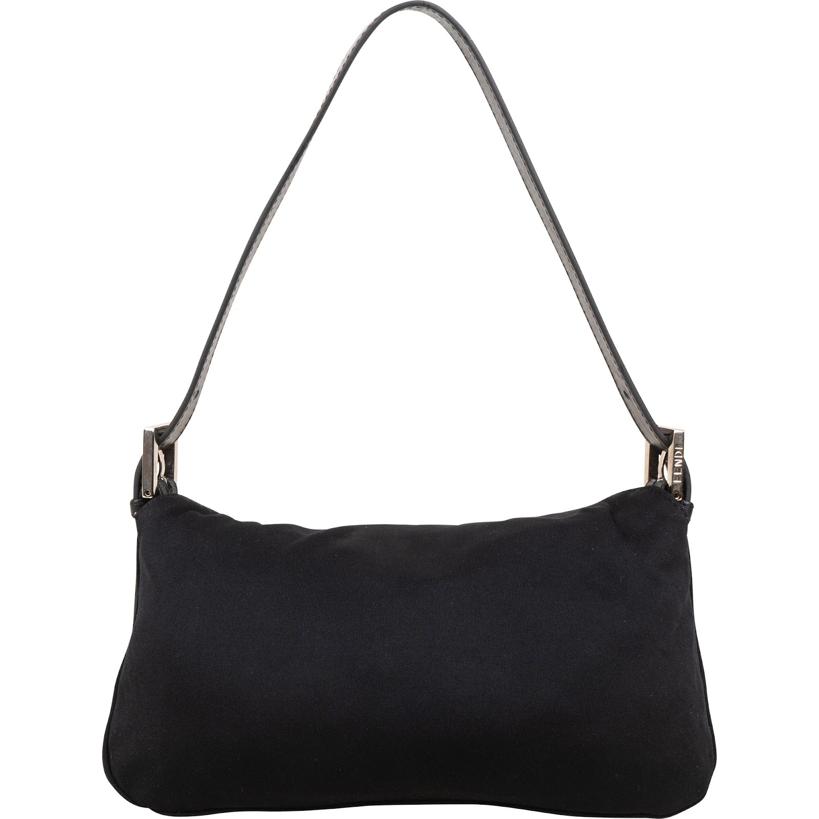 Fendi - FF Cotton Baguette Shoulder Bag