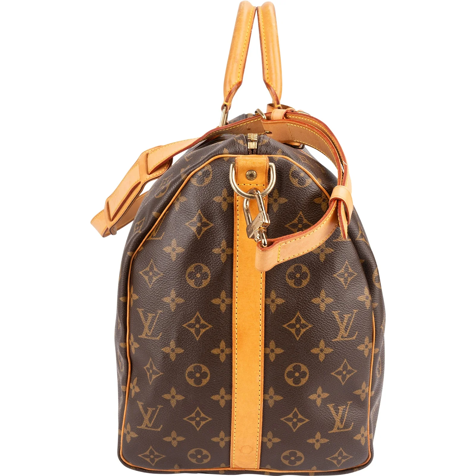 Louis Vuitton Monogram Canvas Keepall 50 Bandoulière Travel Bag