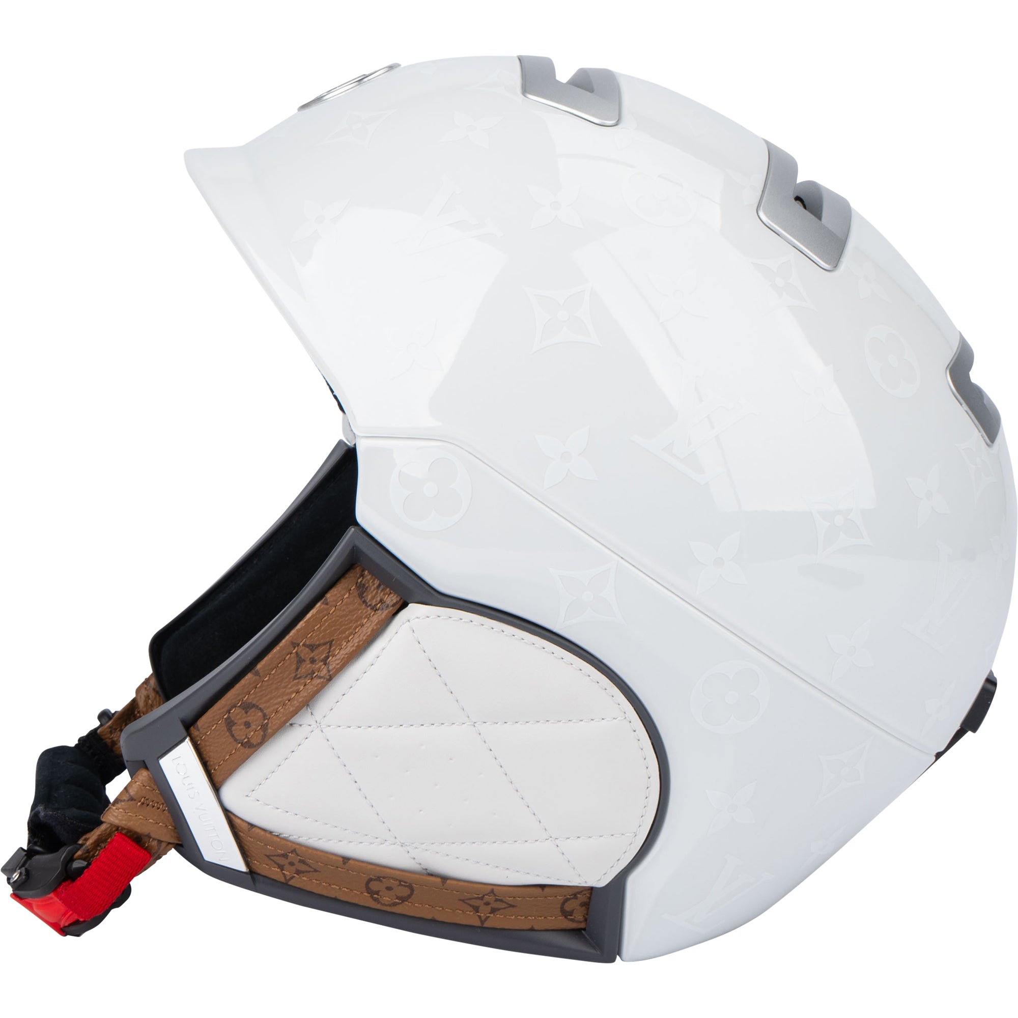 Louis Vuitton White Monogram Ski / Snowboard Helm