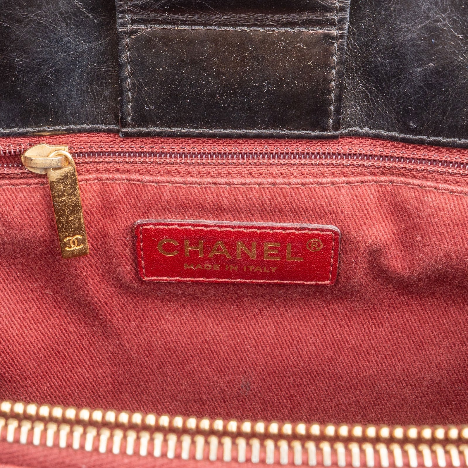 Chanel Stitching Denim CC Shoulder Handbag