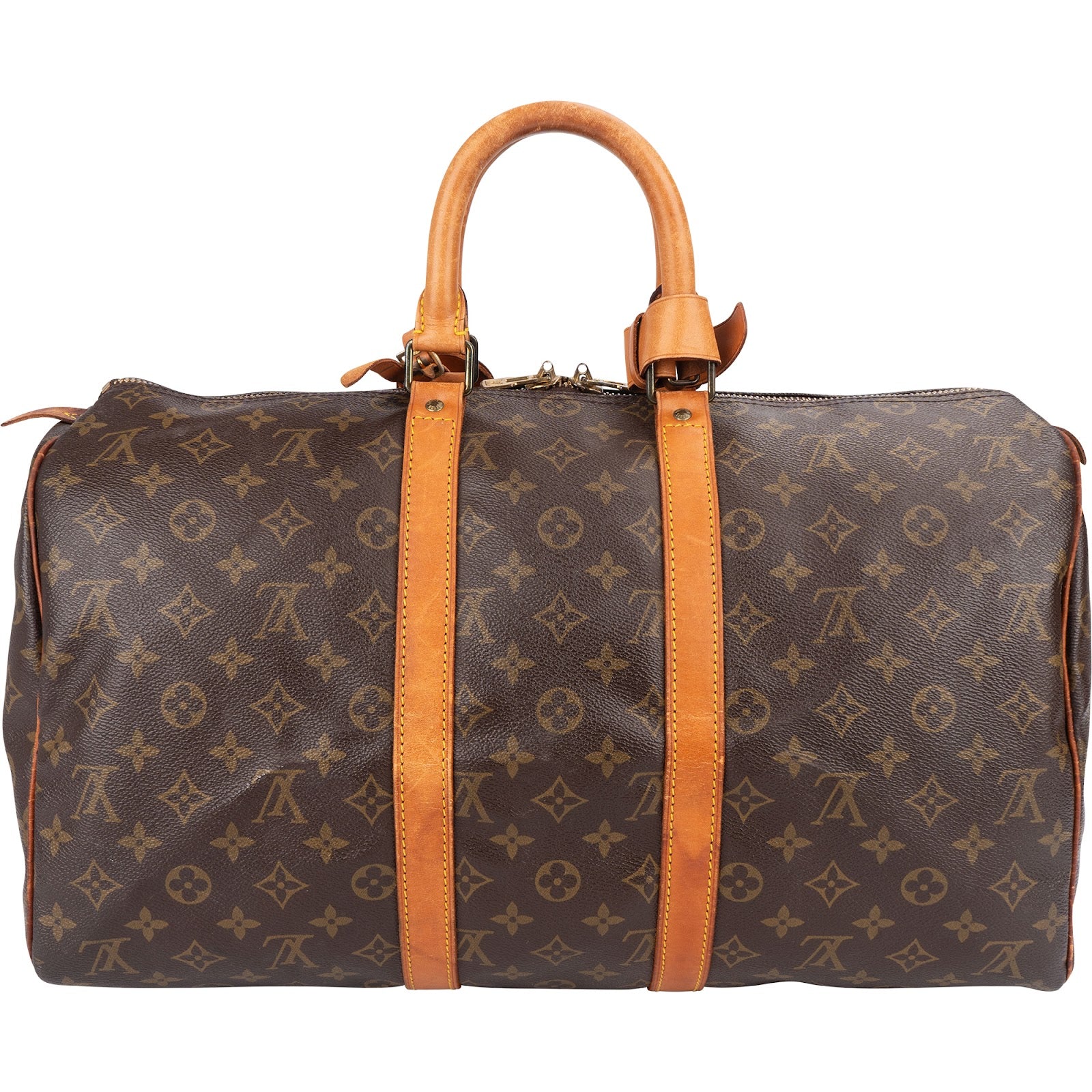 Louis Vuitton Monogram Canvas Keepall 45 Travel Bag