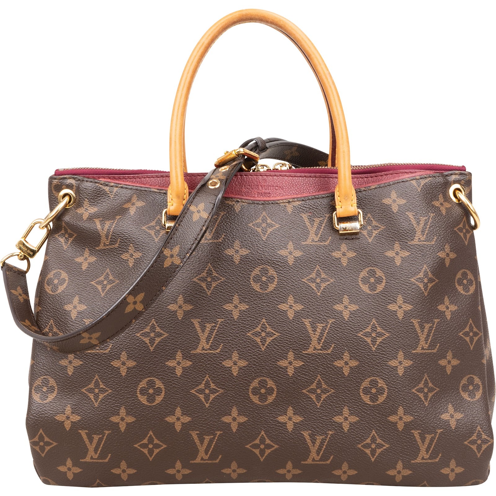 Louis Vuitton Monogram Canvas Pallas MM Handbag