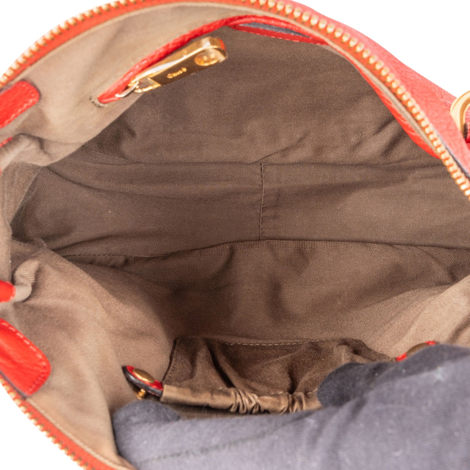 Chloé Grained Calfskin Marcie Handbag