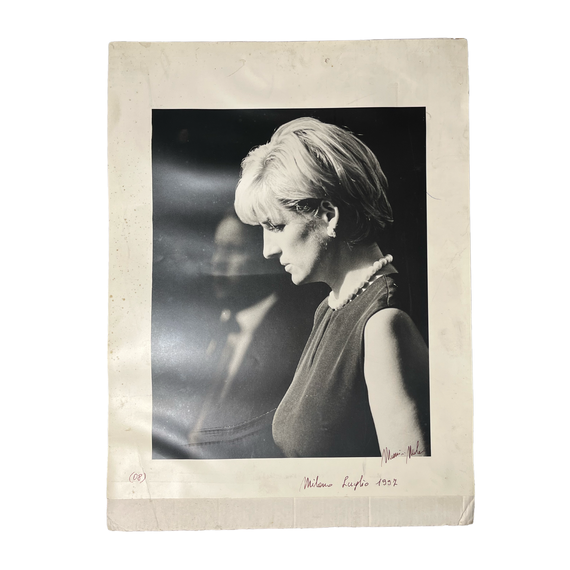 Massimo Sestini  - « Lady Di, Milan, juillet 1997 » - Portrait de la princesse Lady Diana