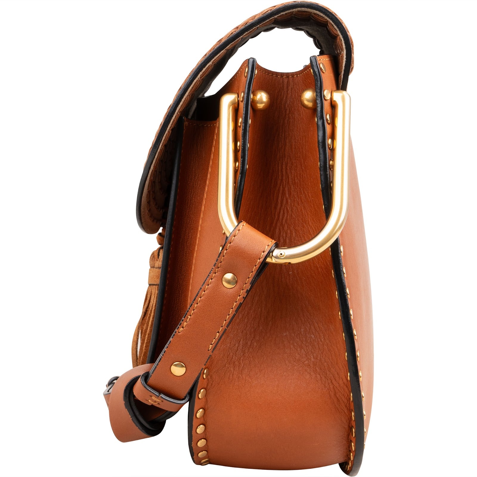 Chloé Leather Hudson Tassel Crossbody Bag
