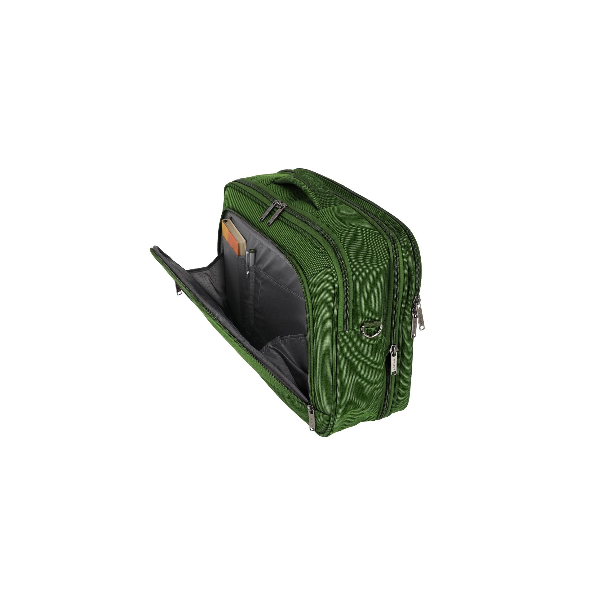 CUBIS Kofferset L/M/S erweiterbar + Beauty Case + Board Bag - Green