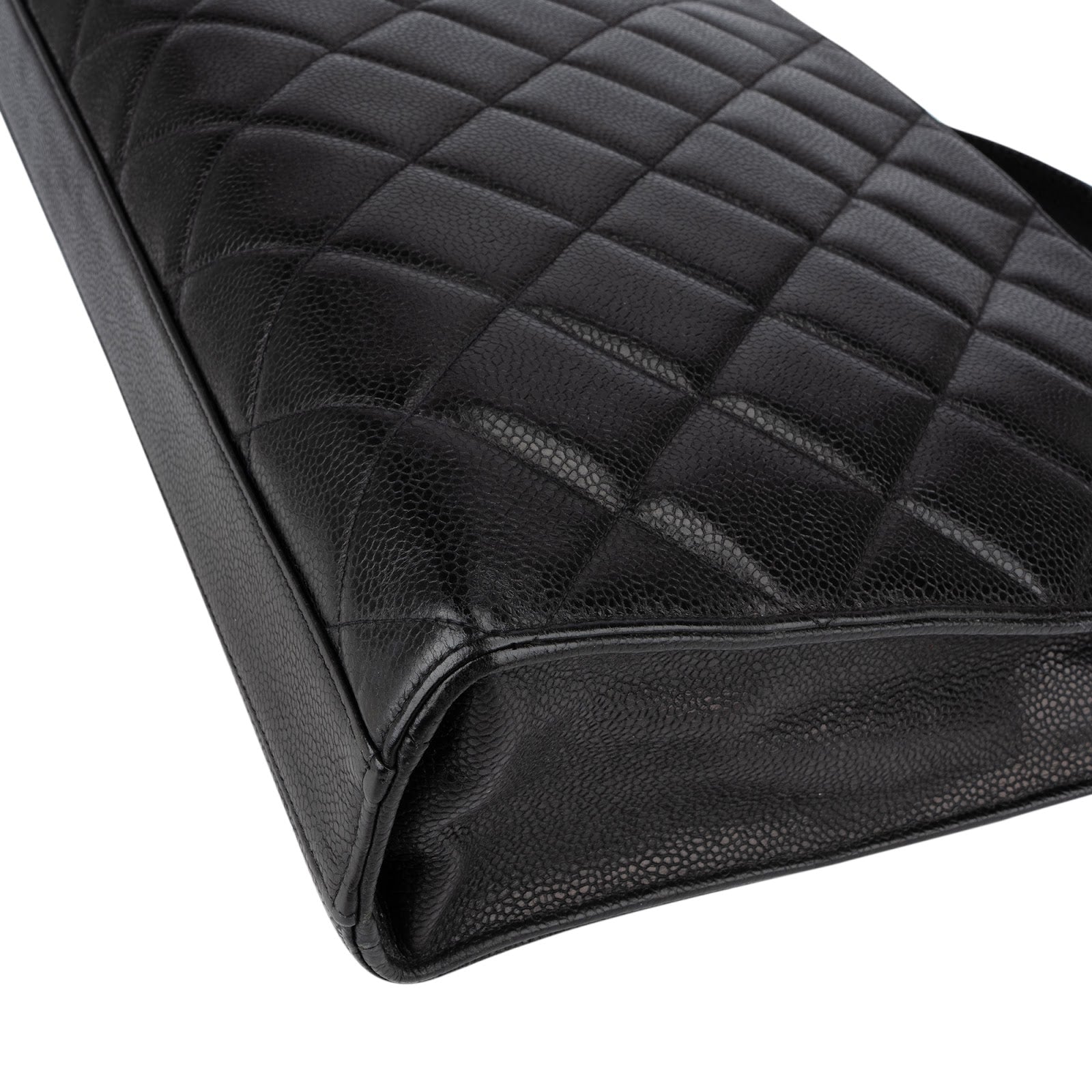 Chanel - Quilted Caviar Leather 24K Briefcase