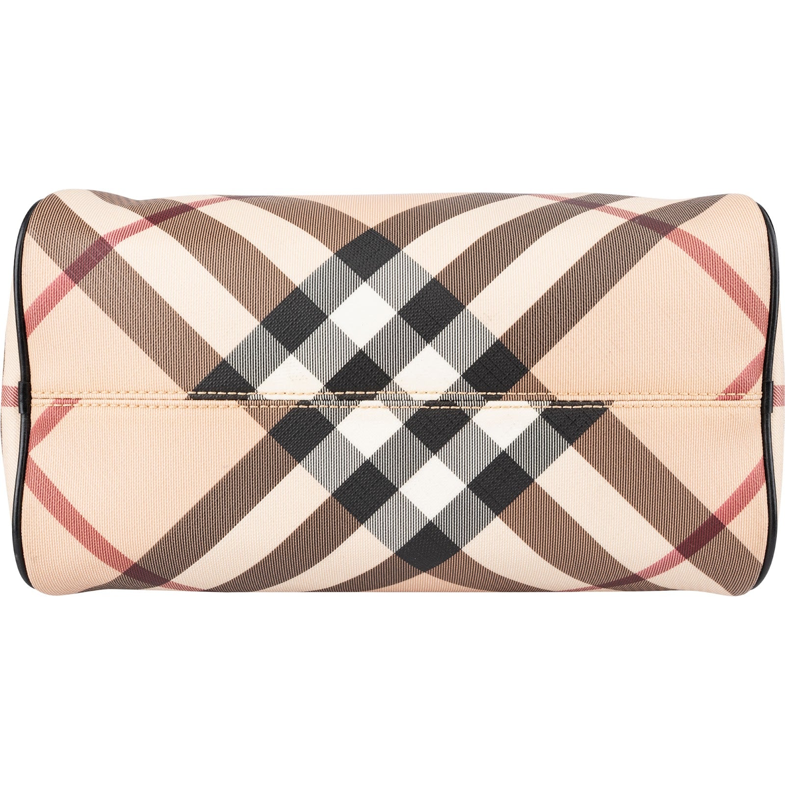 Burberry - Haymarket Nova-Check Boston Bag