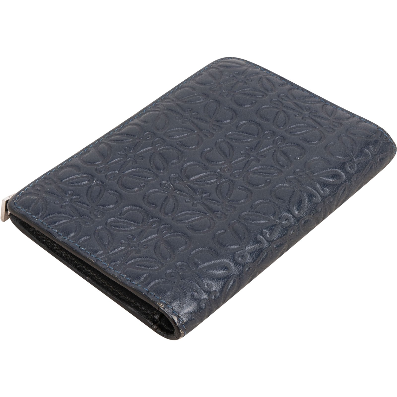 Loewe Anagram Monogram Leather Small Zip Around Wallet