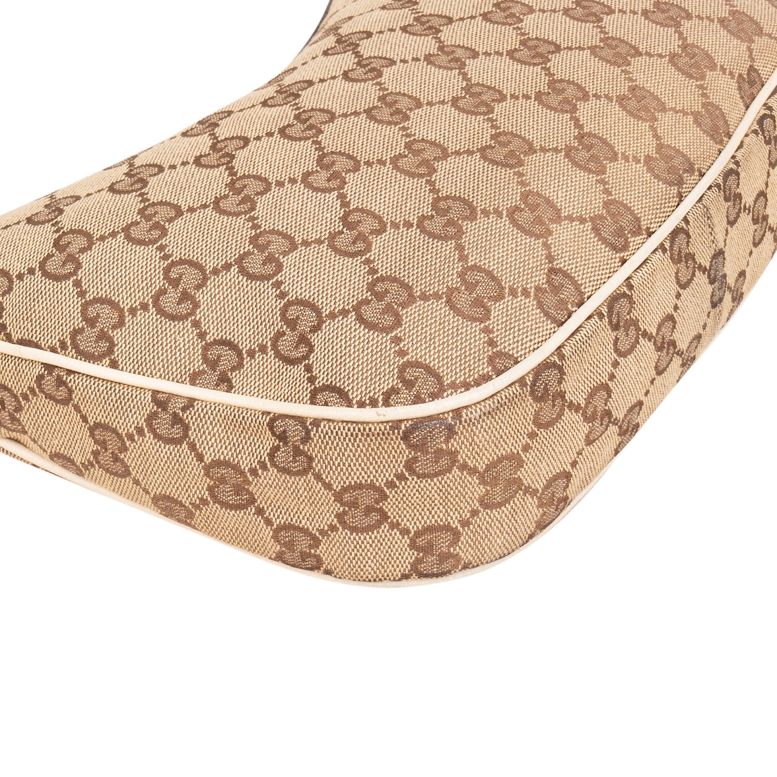 Gucci Monogram GG Canvas Small Hobo Shoulder Bag